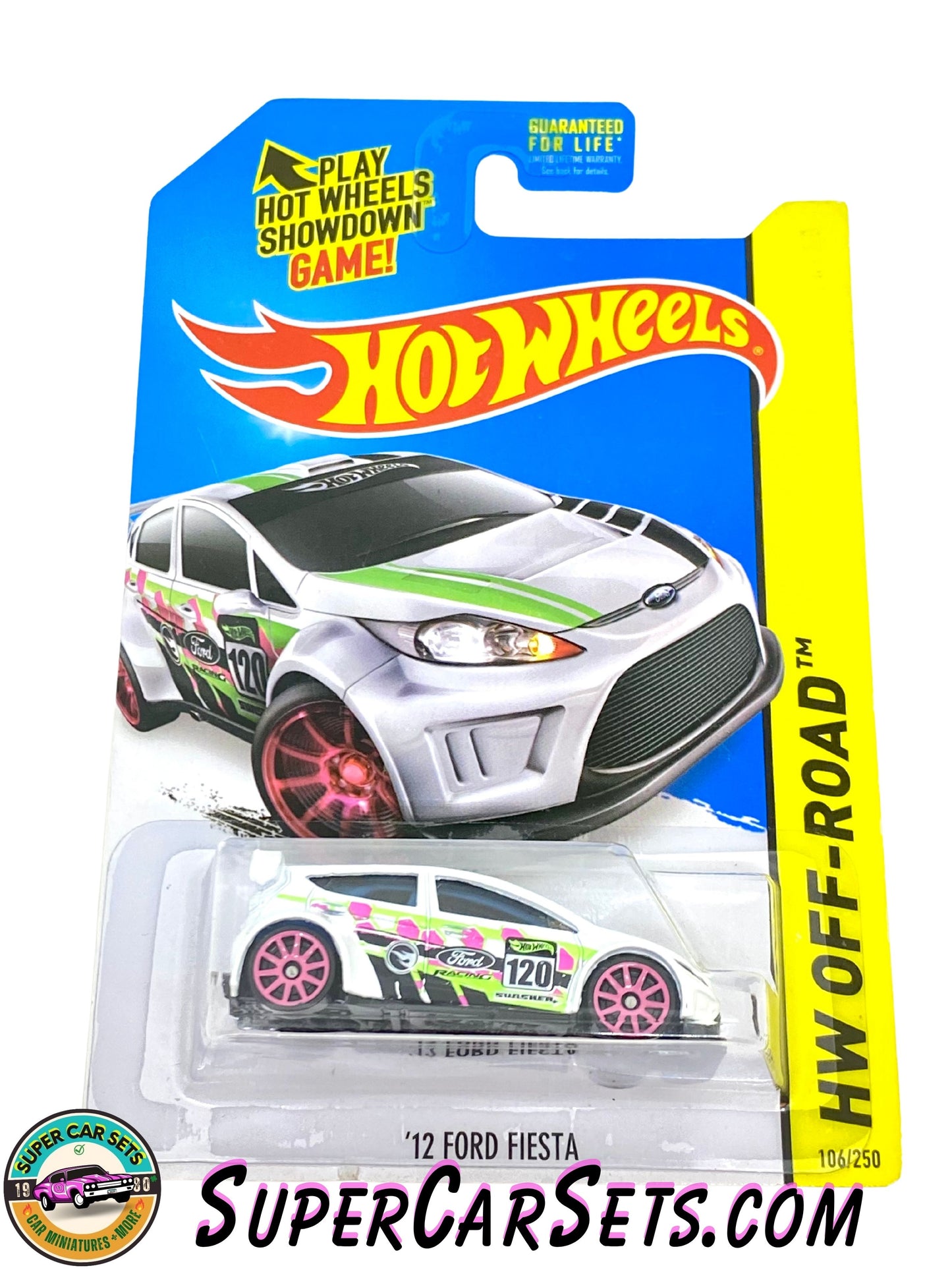 12 Ford Fiesta (TREASURE HUNT) - Hot Wheels HW Off-Road - 2014 (106/250)