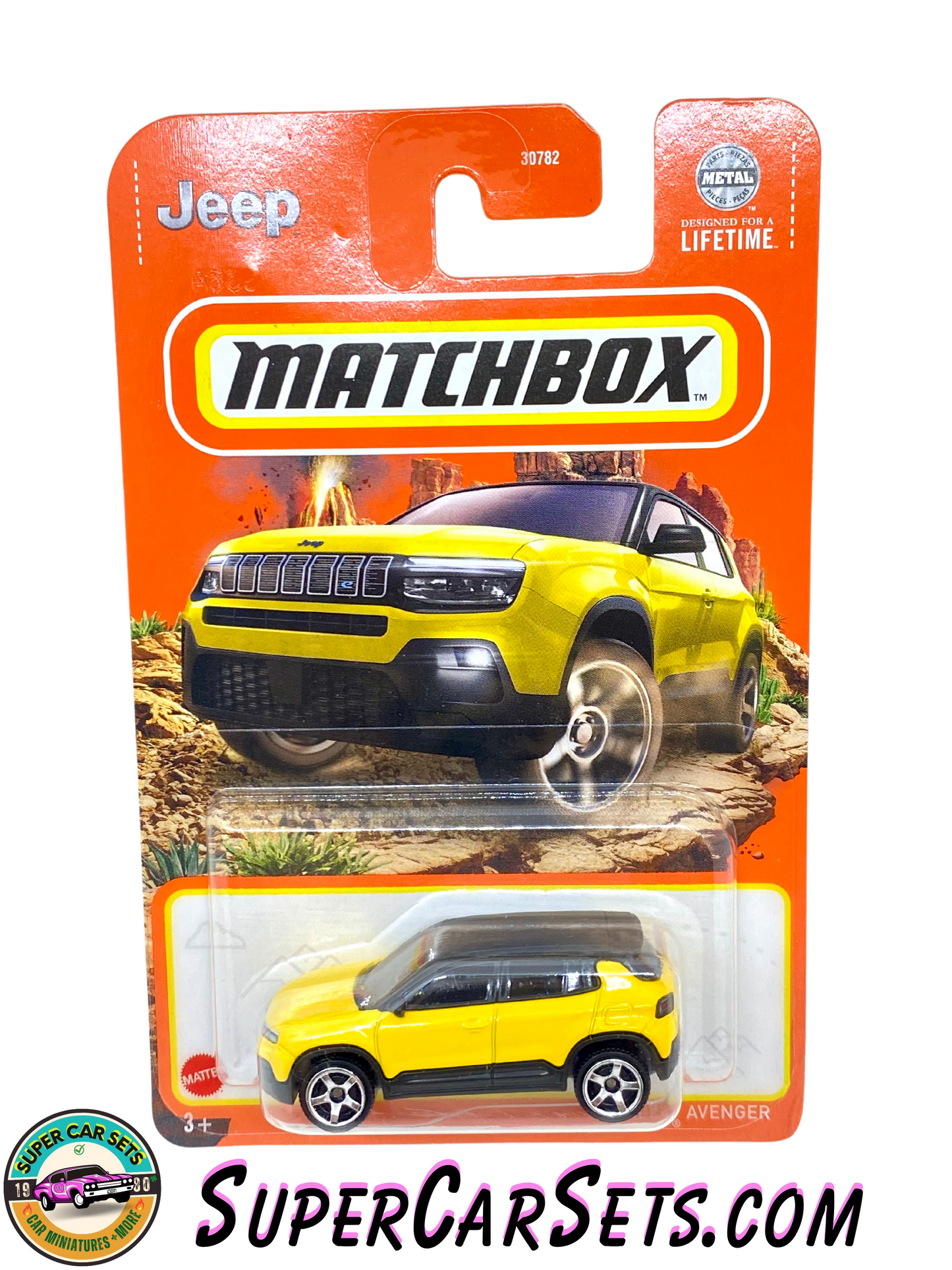 Jeep Avenger (yellow colour) - Matchbox