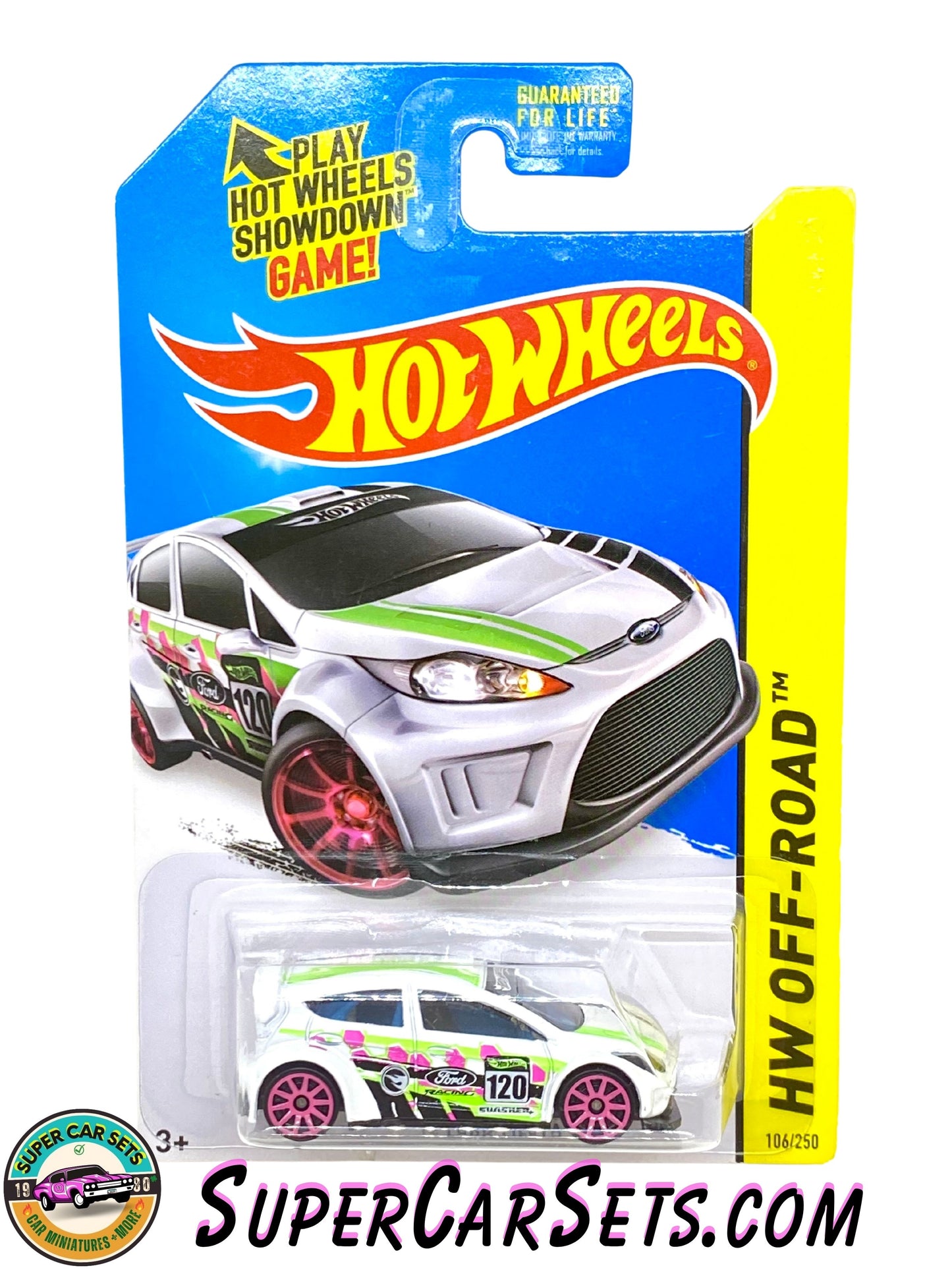 12 Ford Fiesta (TREASURE HUNT) - Hot Wheels HW Off-Road - 2014 (106/250)