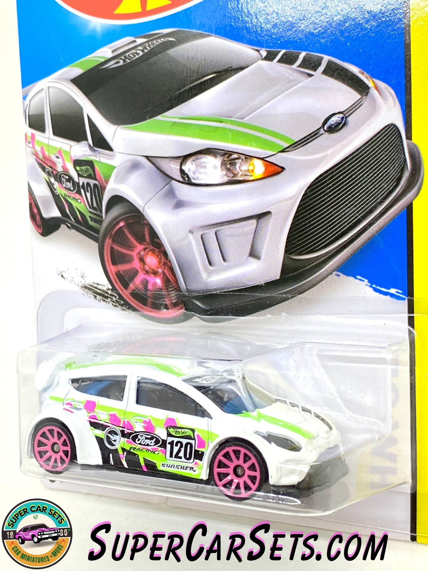 12 Ford Fiesta (TREASURE HUNT) - Hot Wheels HW Off-Road - 2014 (106/250)