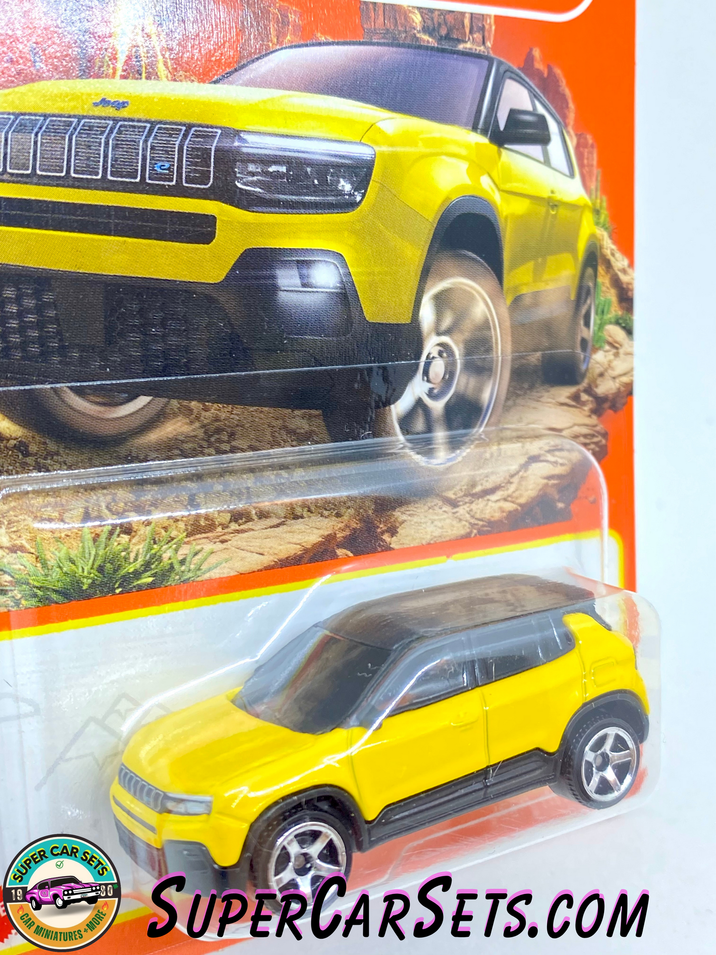 Jeep Avenger (yellow colour) - Matchbox