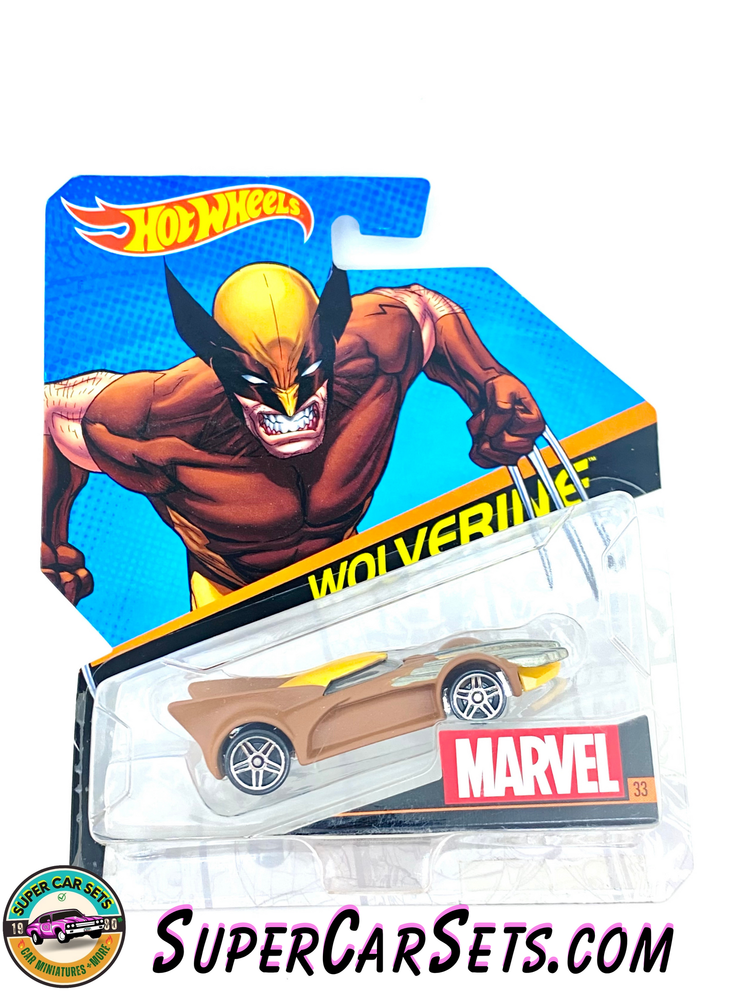 Marvel (#33) Wolverine - Hot Wheels