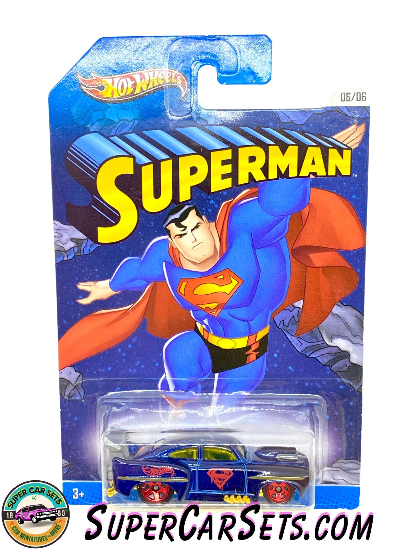 Hot Wheels - Superman series (6/6) - Jaded (card aged)