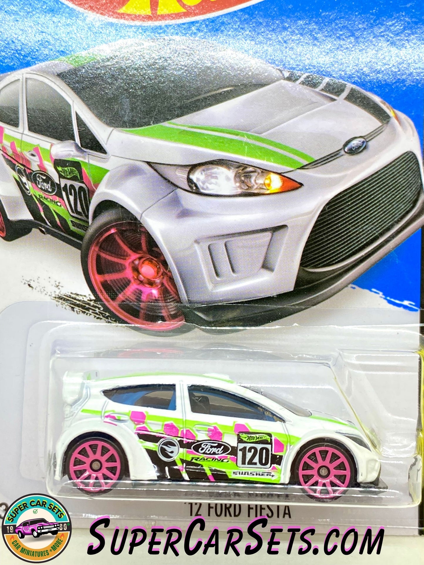 12 Ford Fiesta (TREASURE HUNT) - Hot Wheels HW Off-Road - 2014 (106/250)