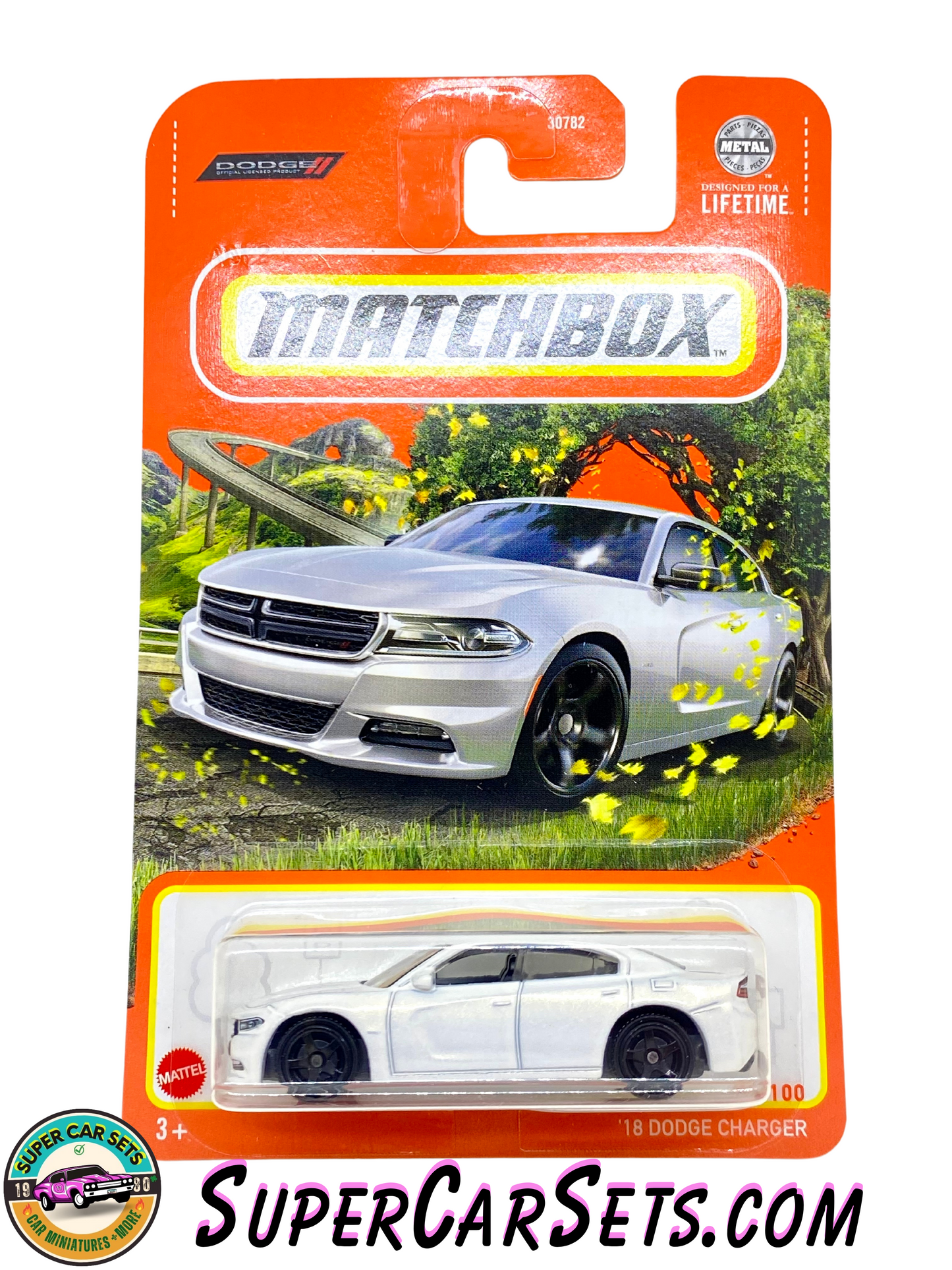 18 Dodge Charger (white colour) (81/100) - Matchbox