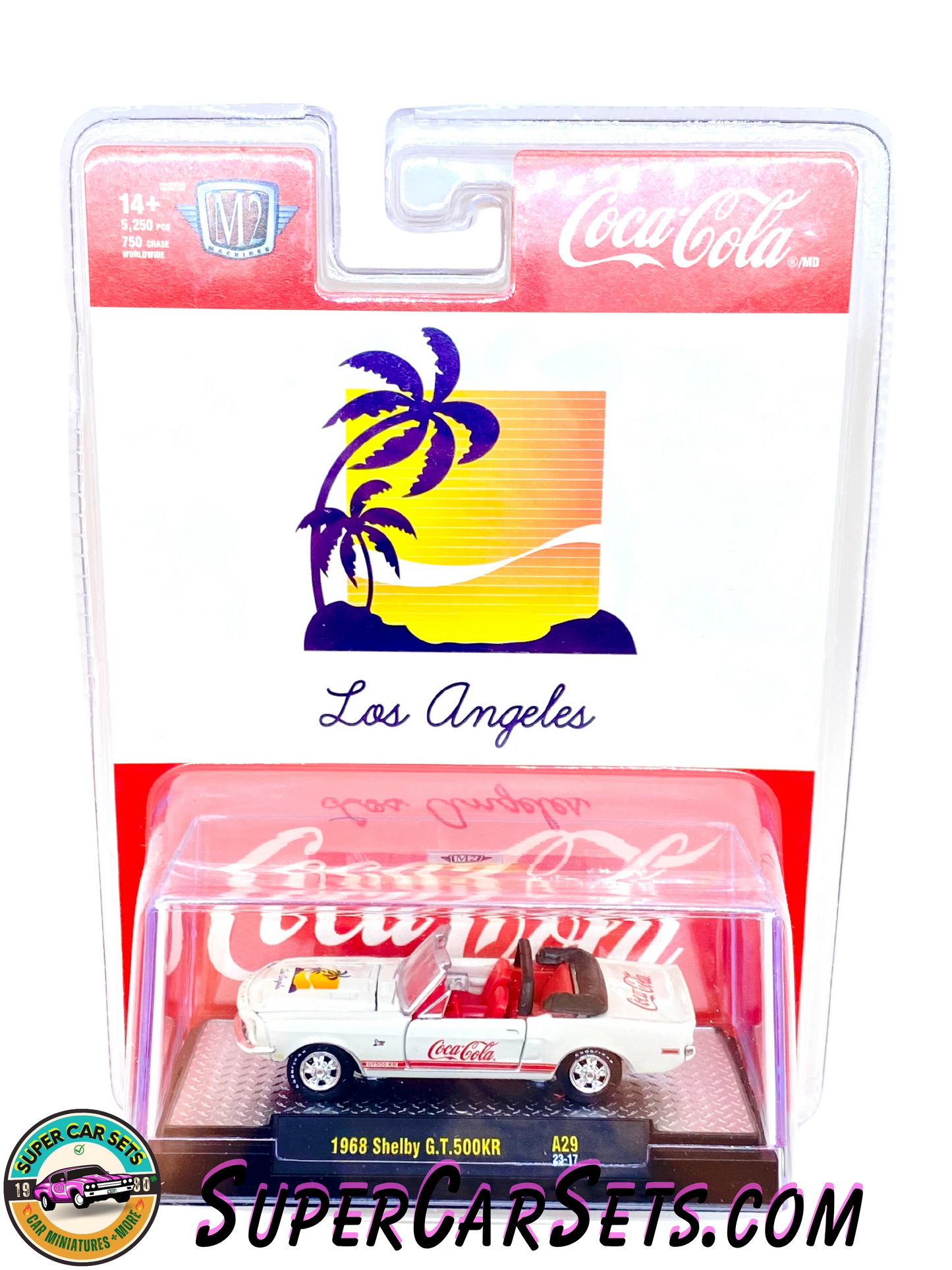 Coca-cola - 1968 Shelby G.T. 500KR A29 by M2 Machines