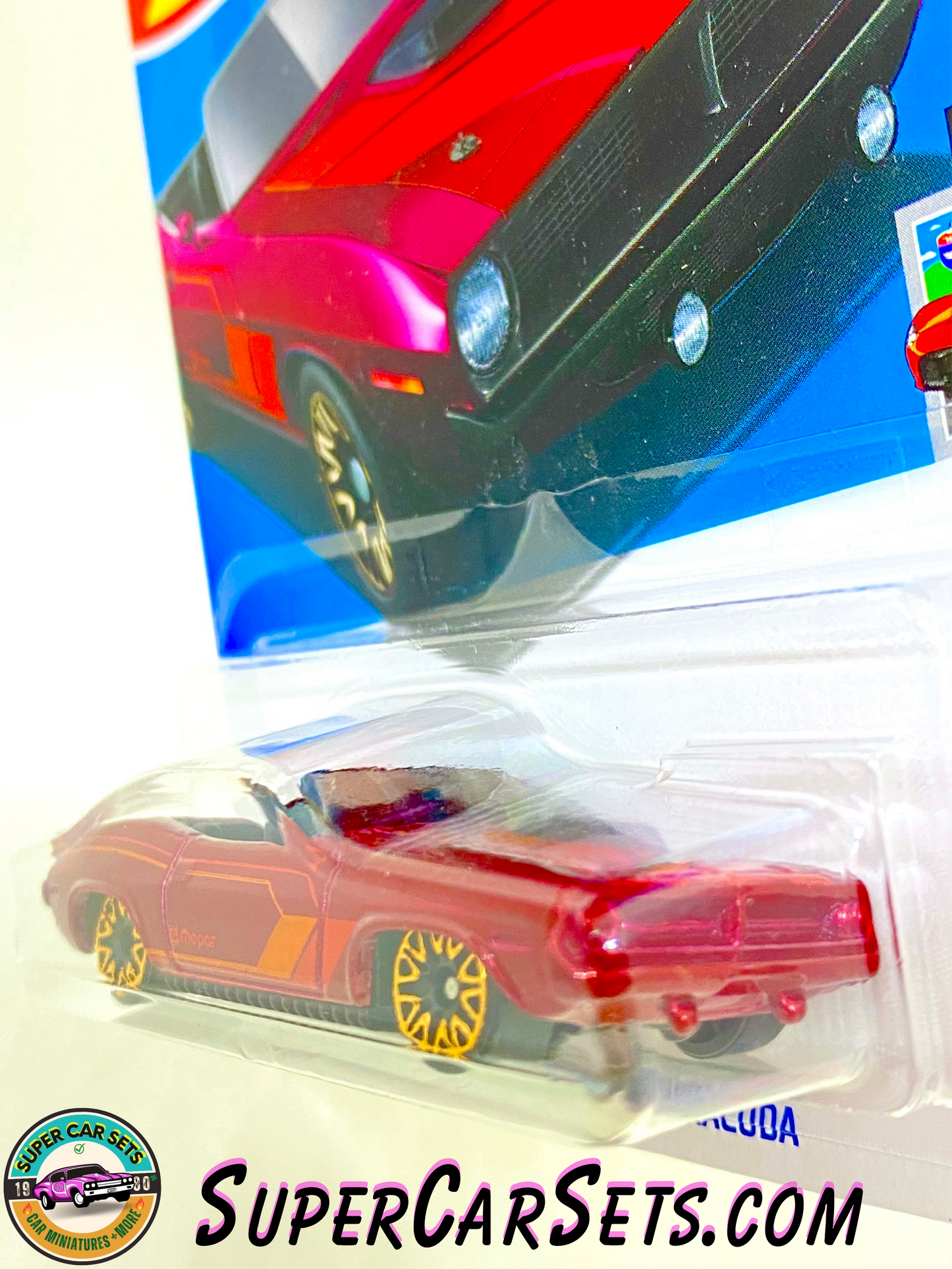 70 Plymouth Barracuda (red colour) - Hot Wheels HW Roadsters - 2024 (3/5) (20/250) (Copy)