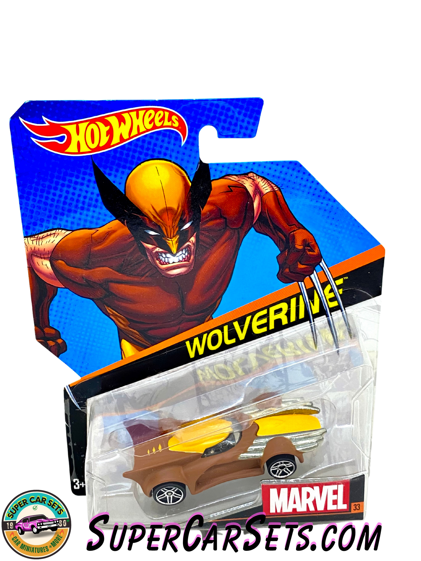 Marvel (#33) Wolverine - Hot Wheels