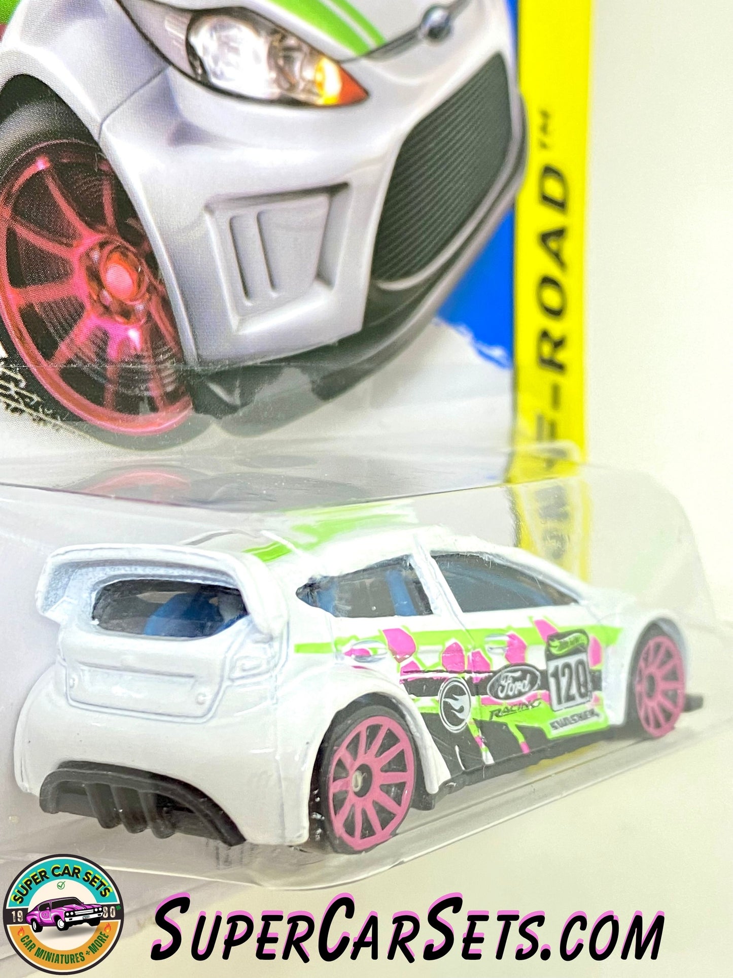 12 Ford Fiesta (TREASURE HUNT) - Hot Wheels HW Off-Road - 2014 (106/250)