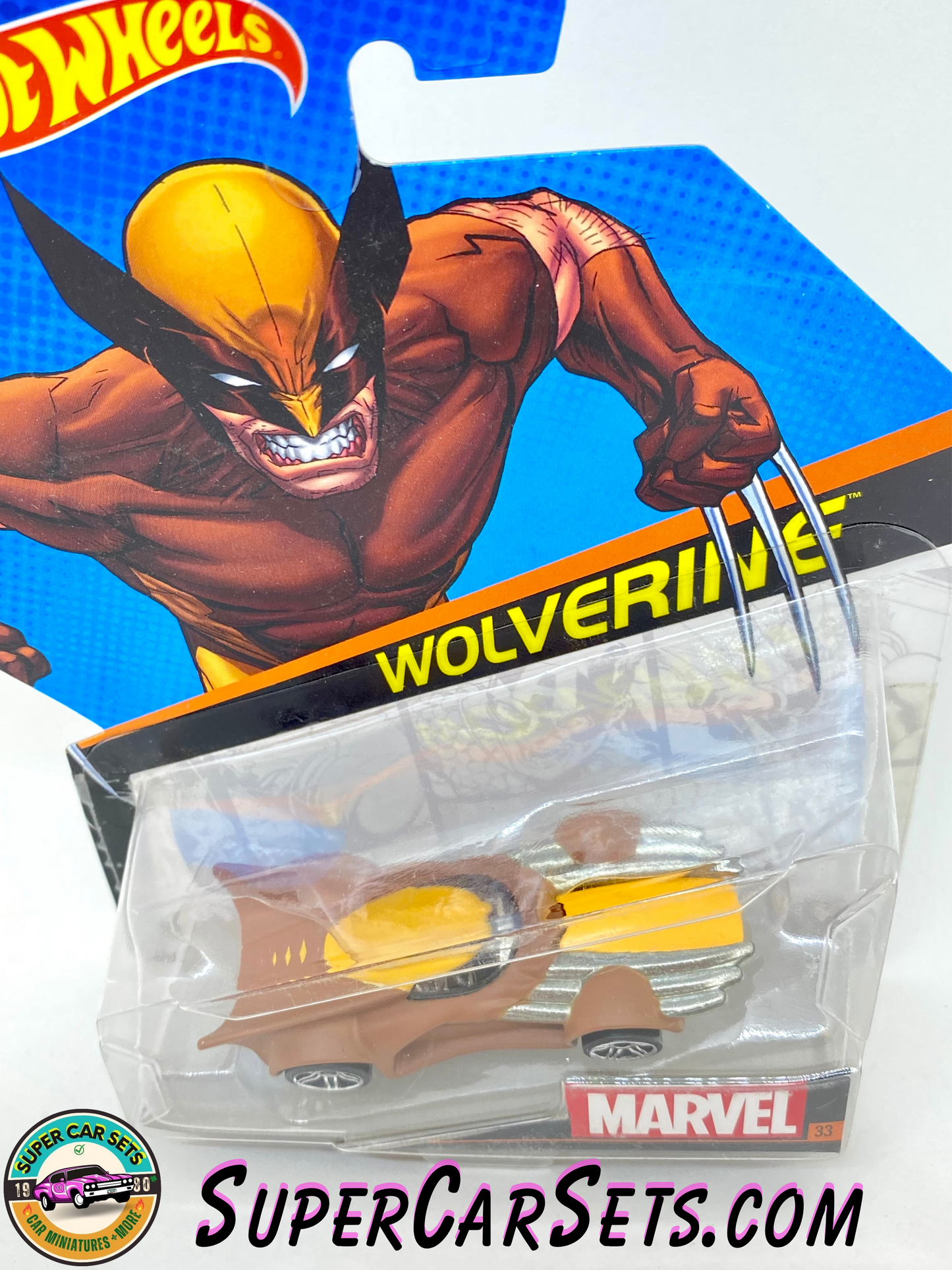 Marvel (#33) Wolverine - Hot Wheels