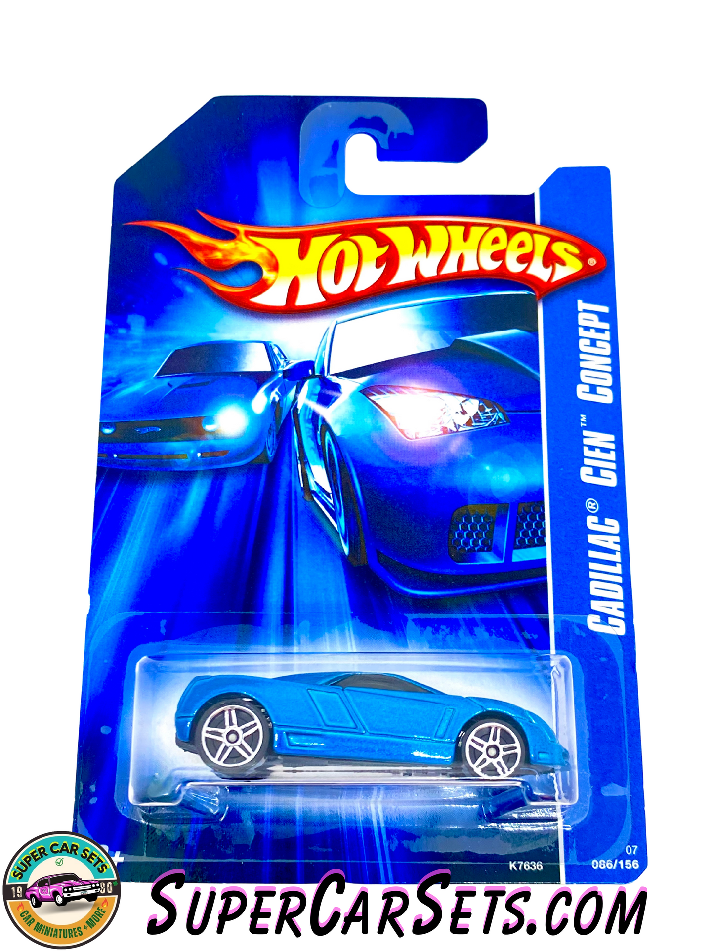 Hot Wheels (VINTAGE) (Year launched 2007) - Cadillac Cien Concept (086/156)