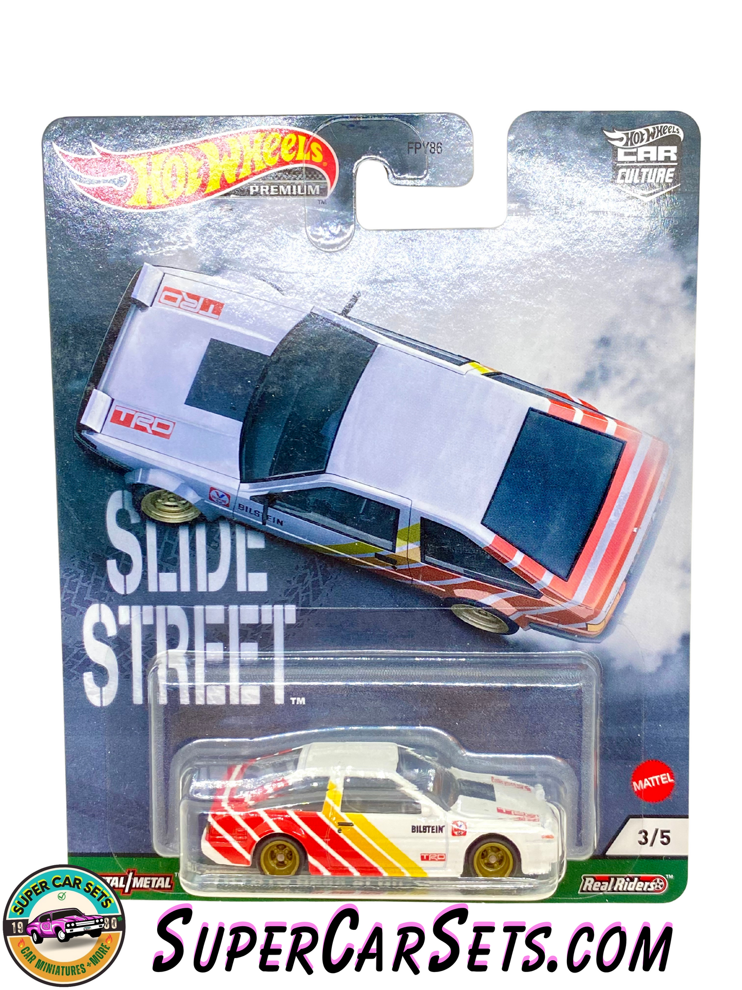 Toyota AE86 Sprinter Trueno - Hot Wheels Premium - Slide Street (3/5)