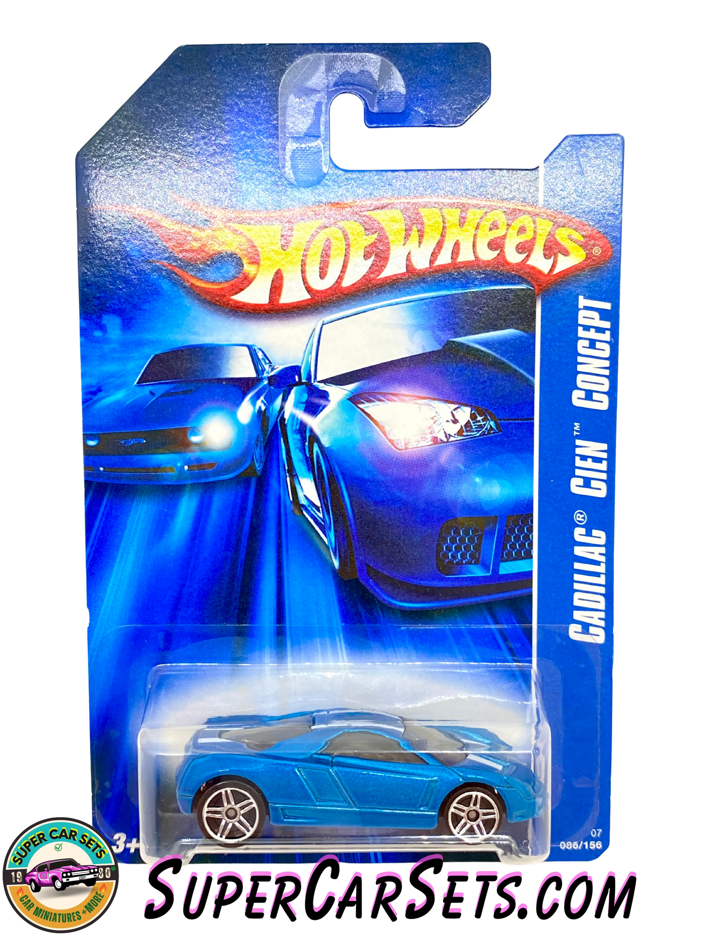 Hot Wheels (VINTAGE) (Year launched 2007) - Cadillac Cien Concept (086/156)