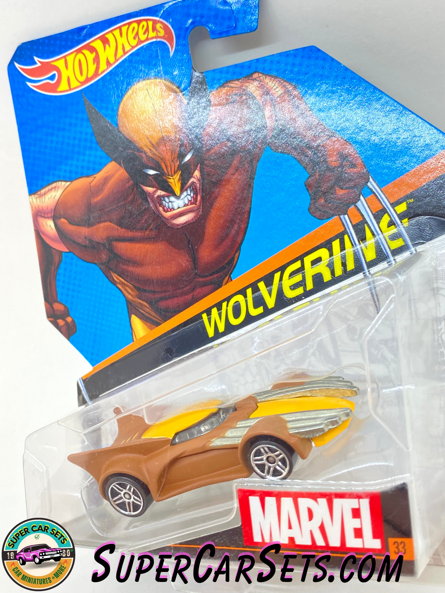 Marvel (#33) Wolverine - Hot Wheels