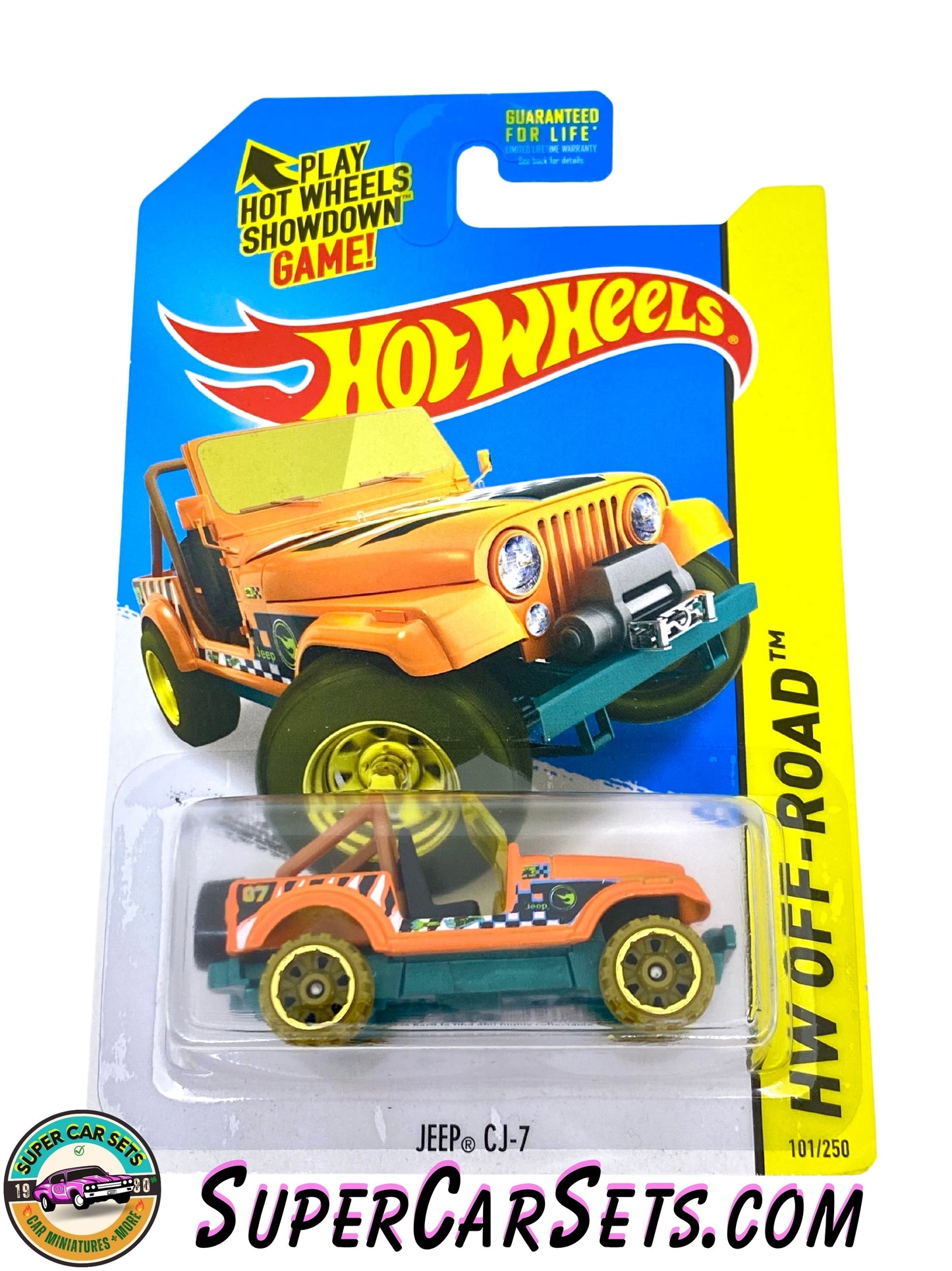 Jeep CJ-7 (TREASURE HUNT) - Hot Wheels HW Off-Road - 2015 (101/250)