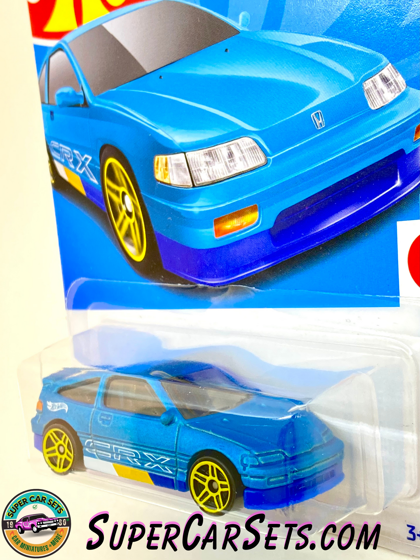 88 Honda CR-X (blue colour) - Hot Wheels HW J-Imports - 2023 (10/10) (148/250)