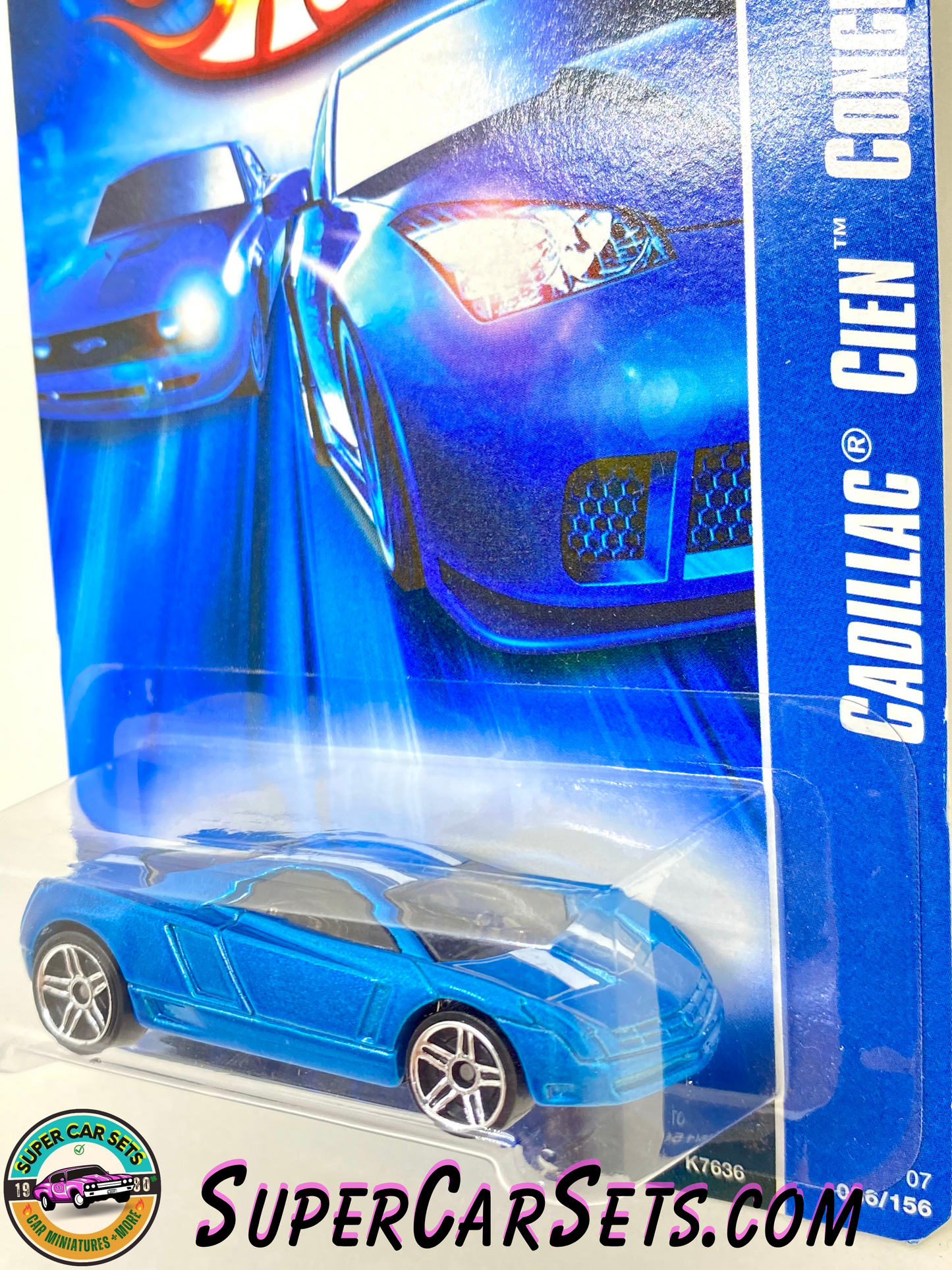 Hot Wheels (VINTAGE) (Year launched 2007) - Cadillac Cien Concept (086/156)