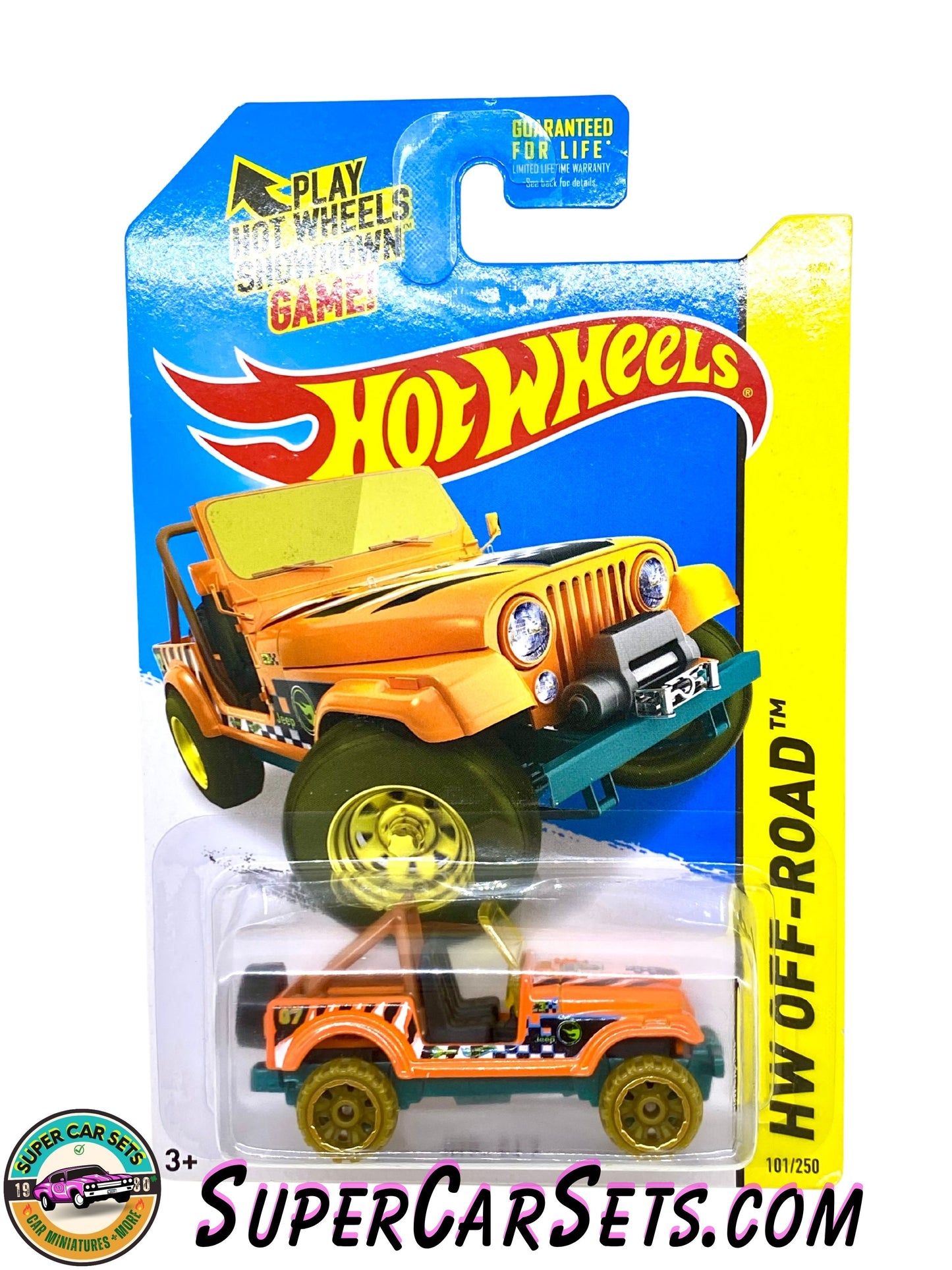 Jeep CJ-7 (TREASURE HUNT) - Hot Wheels HW Off-Road - 2015 (101/250)