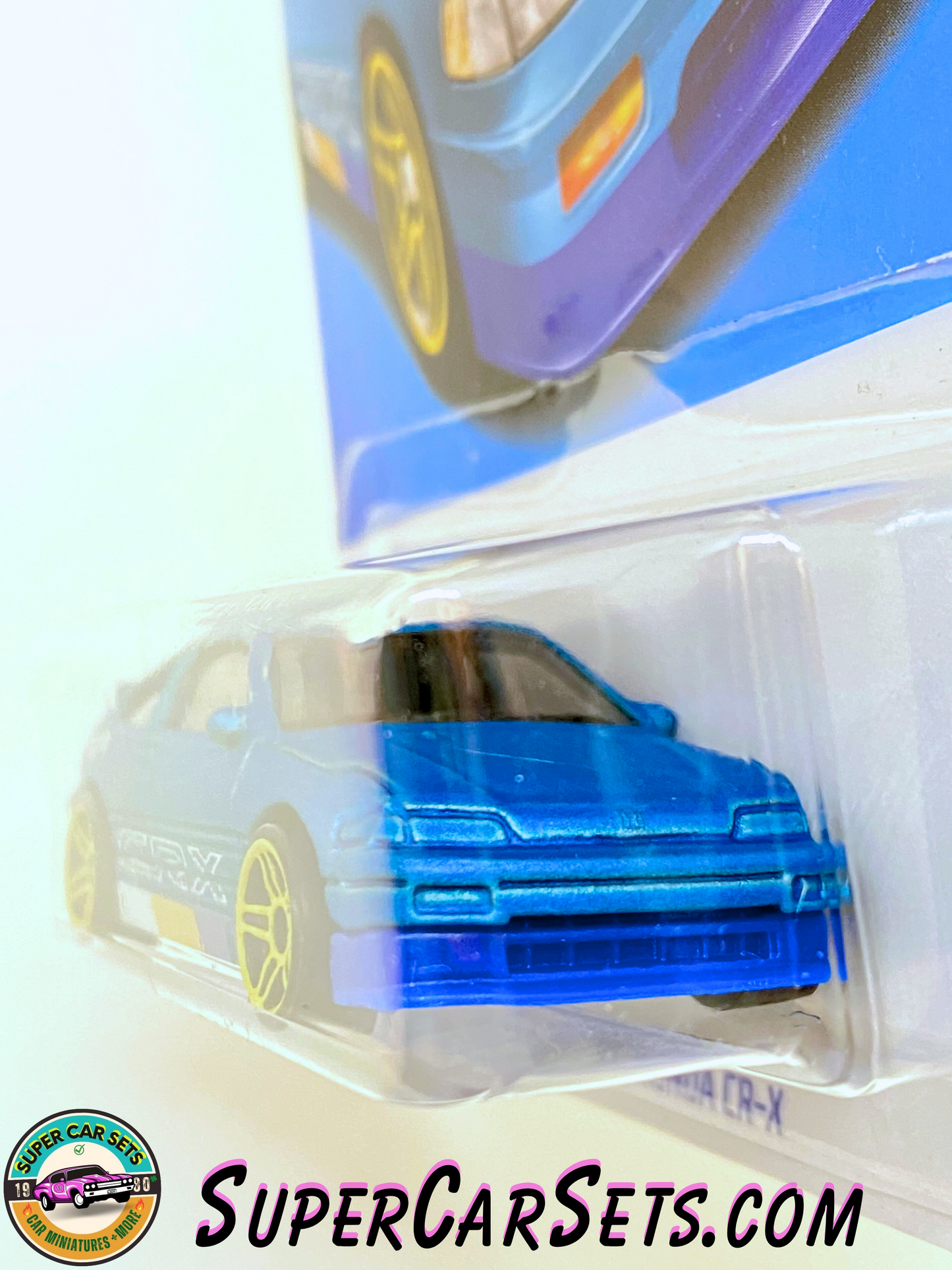 88 Honda CR-X (blue colour) - Hot Wheels HW J-Imports - 2023 (10/10) (148/250)