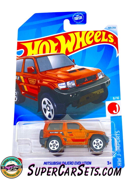 Mitsubishi Pajero Evolution (orange colour) - Hot Wheels HW J-Imports - 2024 (8/10) (169/250)