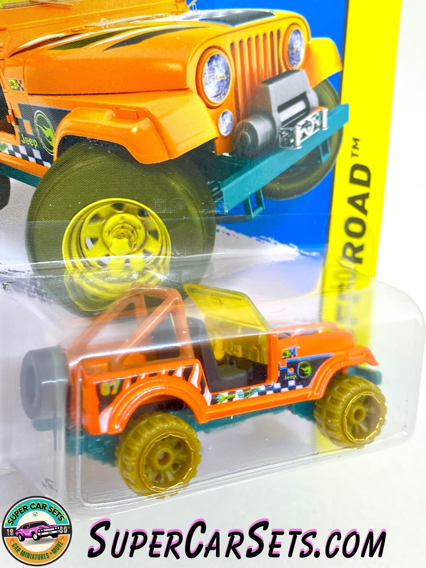 Jeep CJ-7 (TREASURE HUNT) - Hot Wheels HW Off-Road - 2015 (101/250)