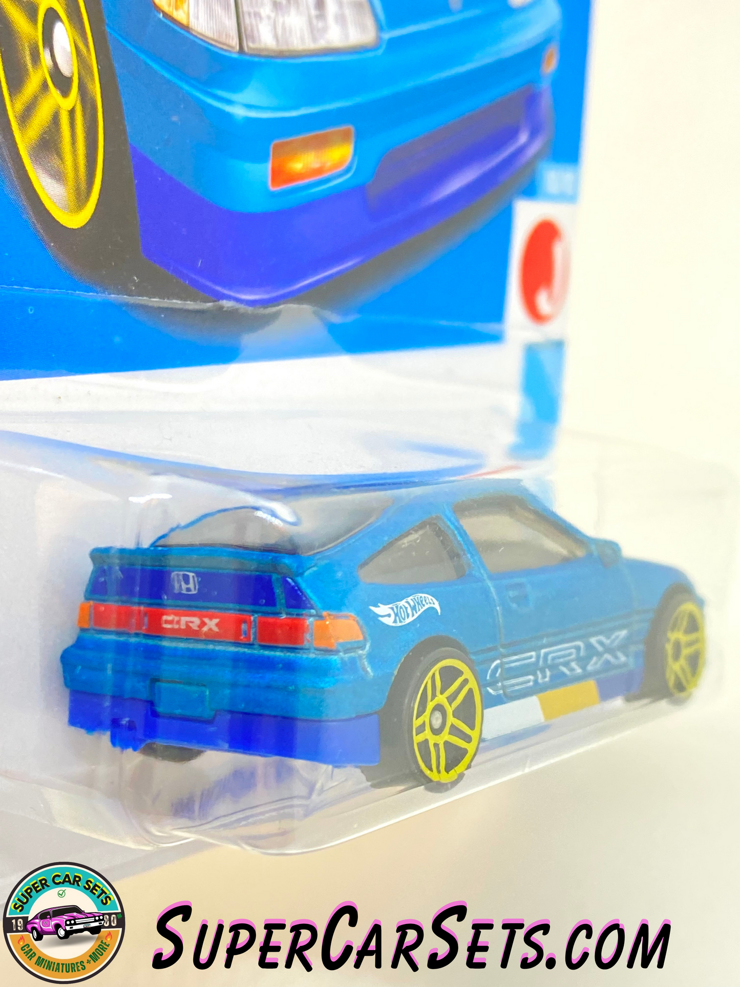 88 Honda CR-X (blue colour) - Hot Wheels HW J-Imports - 2023 (10/10) (148/250)