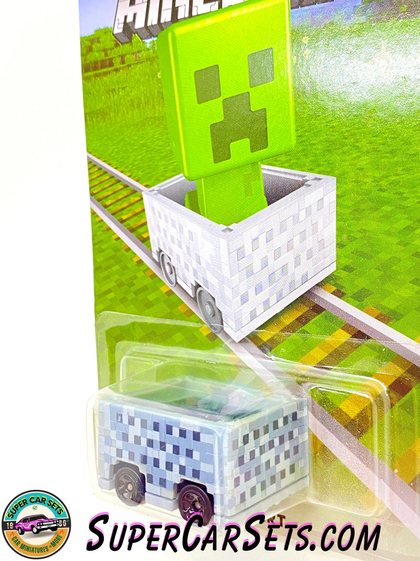 Hot Wheels - Minecraft - Minecart (Creeper)