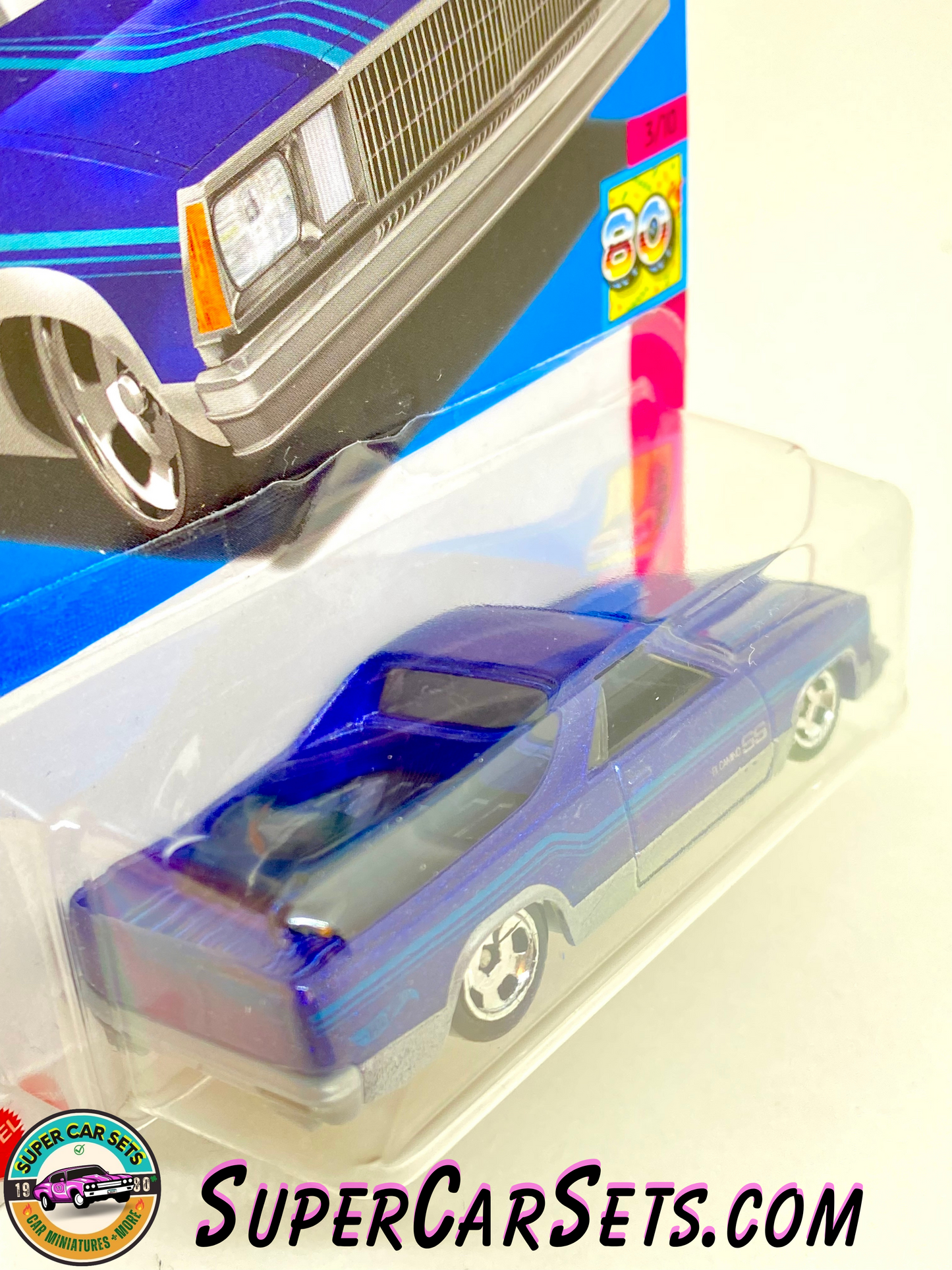 80 El Camino (blue colour) - Hot Wheels HW: The ‘80s - 2023 (3/10)