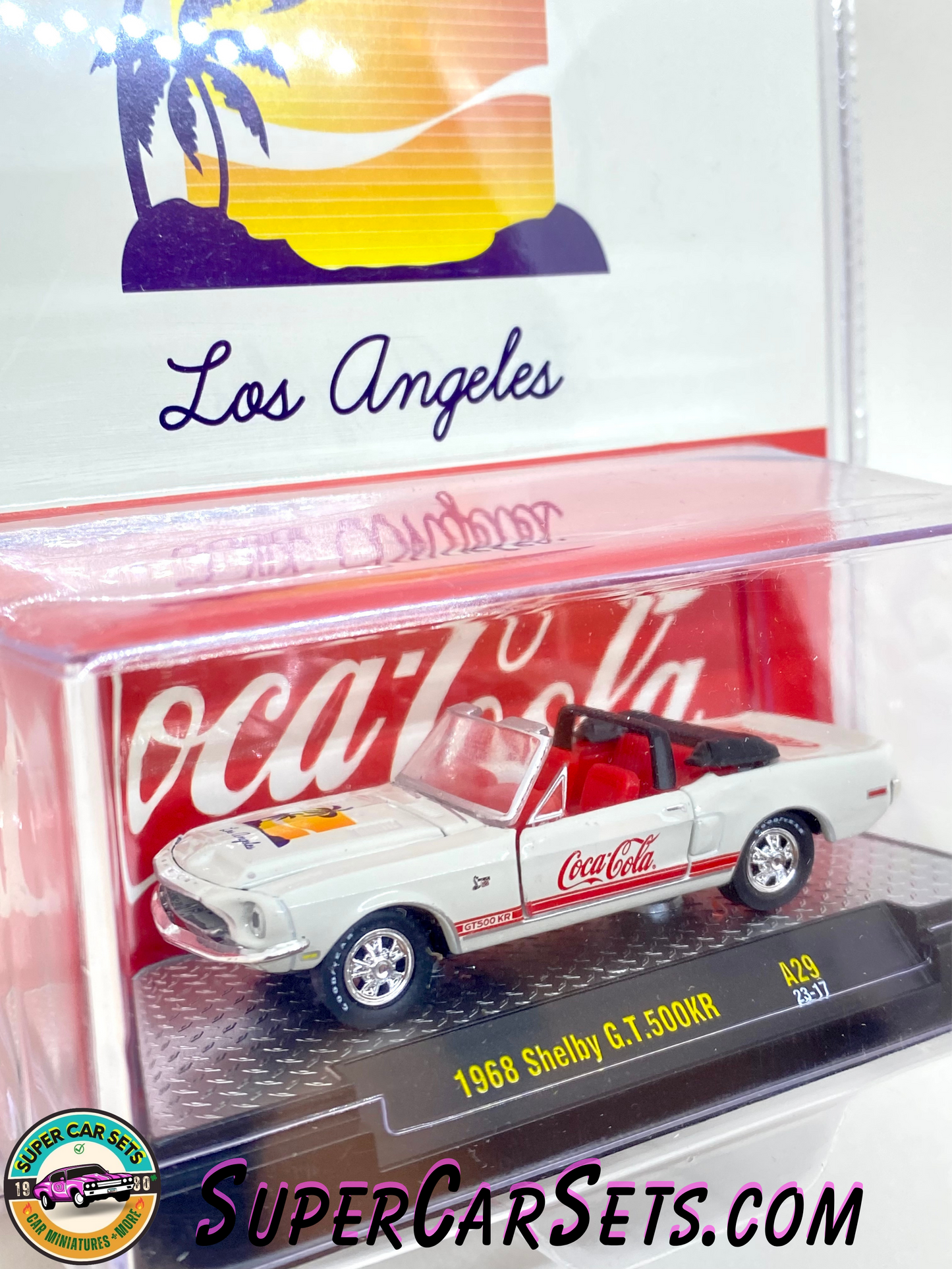 Coca-cola - 1968 Shelby G.T. 500KR A29 by M2 Machines