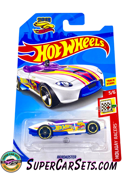 TREASURE HUNT - Hot Wheels Holliday Racers 2018 (5/6) - Rrroadster