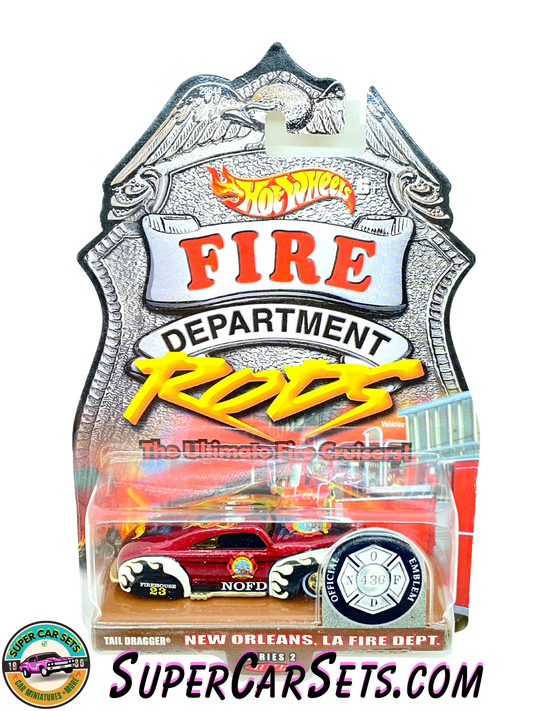 Hot Wheels - Fire Department Tail Dragger New Orleans, LA Fire Dept.  (Launched: 2001)