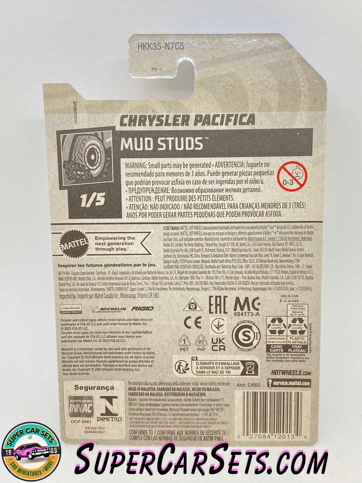 Chrysler Pacifica - Hot Wheels Mud Studs - 2023 (1/5) (88/250)