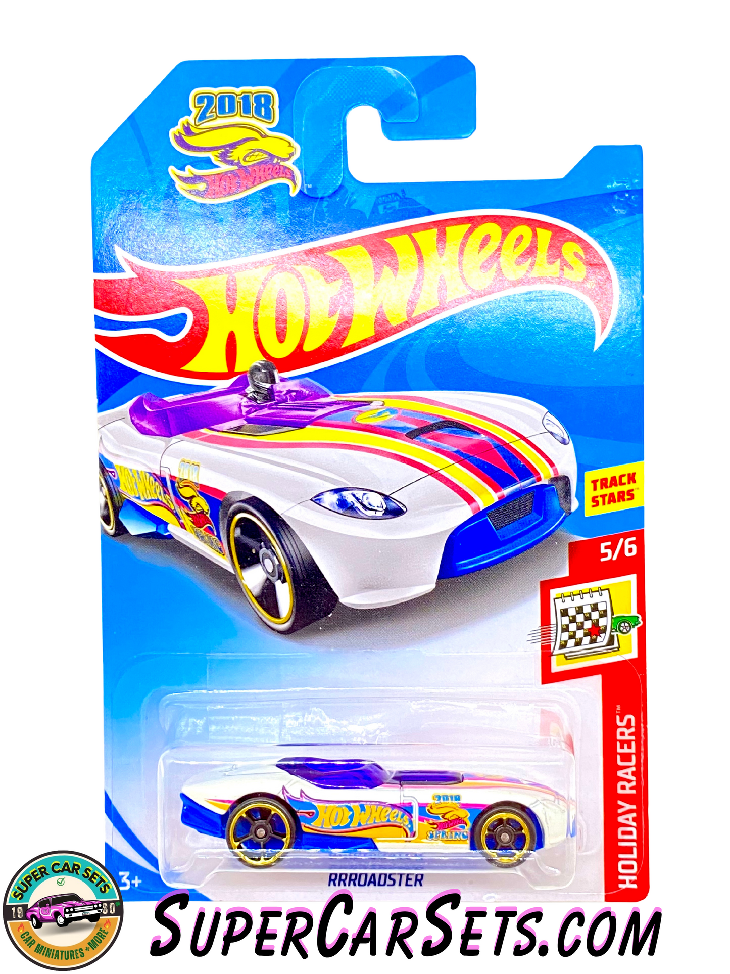 TREASURE HUNT - Hot Wheels Holliday Racers 2018 (5/6) - Rrroadster