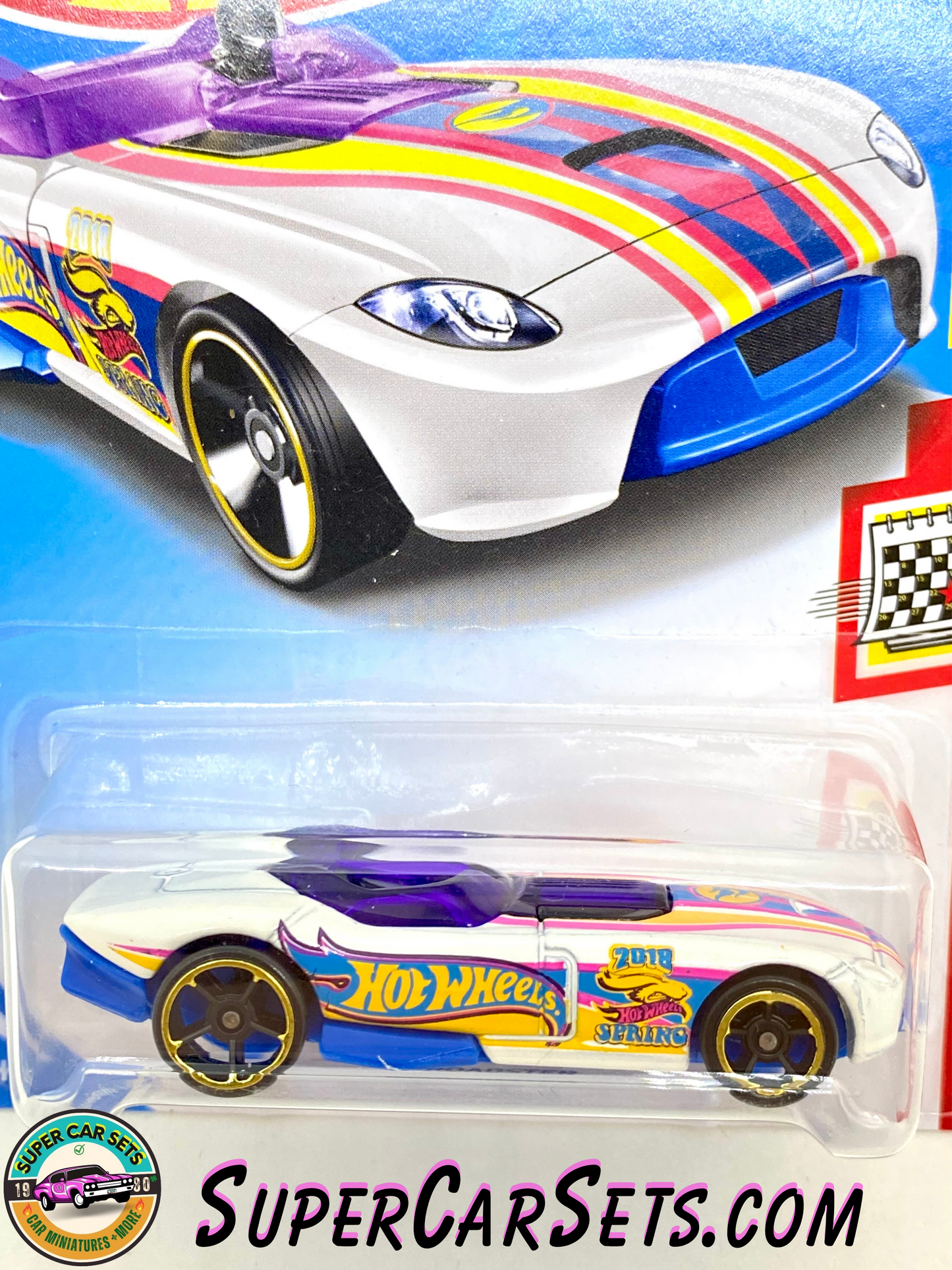 TREASURE HUNT - Hot Wheels Holliday Racers 2018 (5/6) - Rrroadster