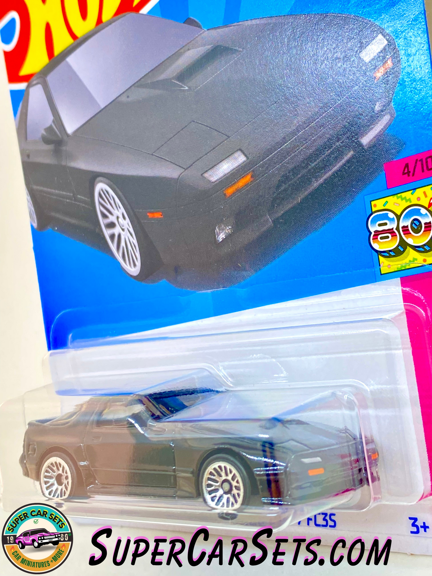 89 Mazda Savanna RX-7 FC35 (black colour) - Hot Wheels HW: The ‘80s - 2023 (4/10)