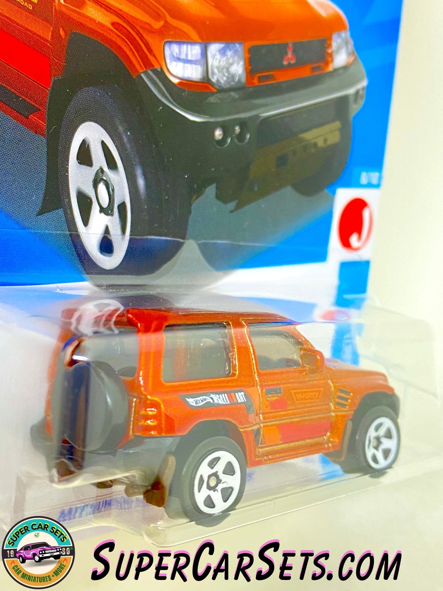 Mitsubishi Pajero Evolution (orange colour) - Hot Wheels HW J-Imports - 2024 (8/10) (169/250)