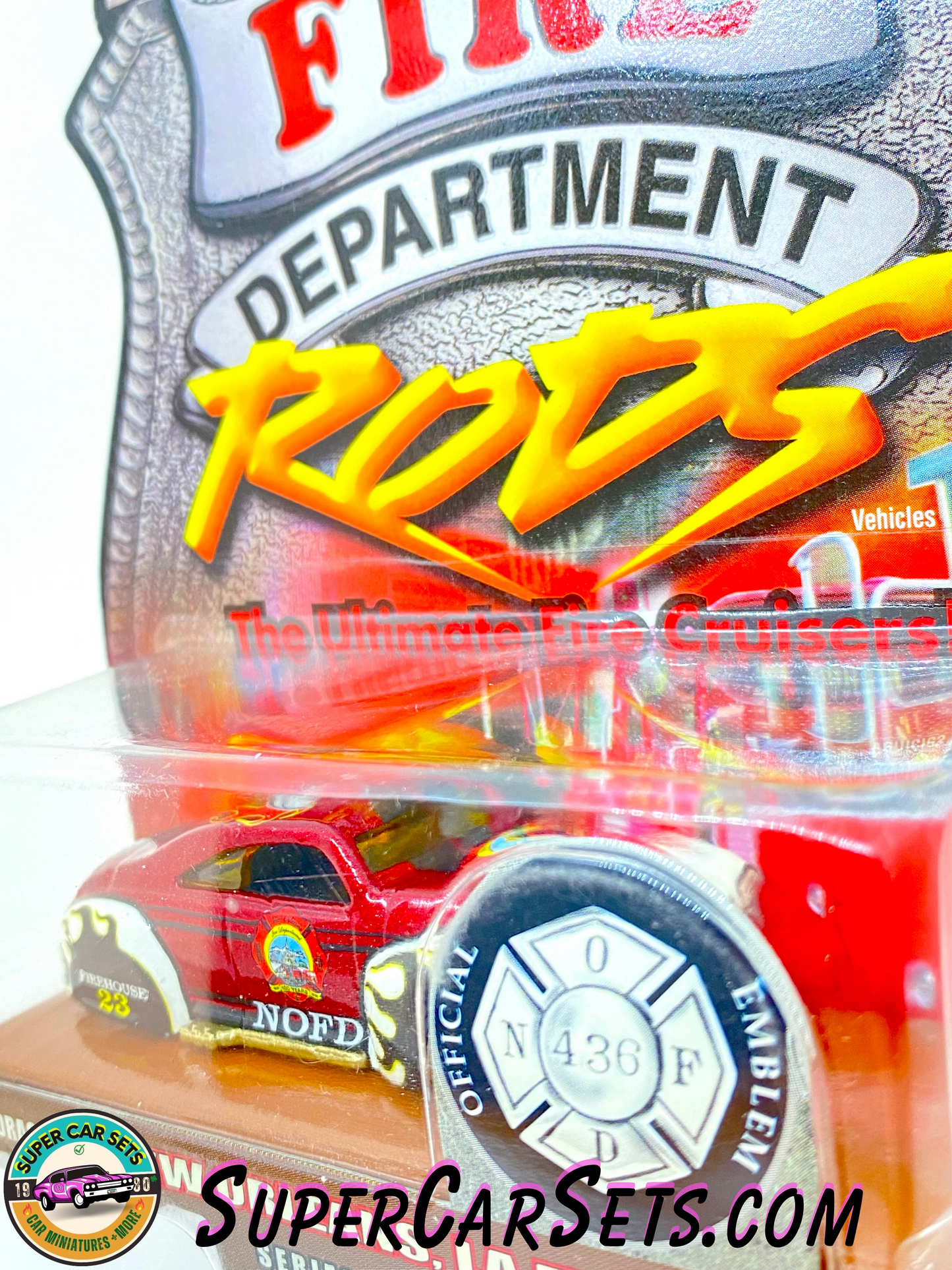 Hot Wheels - Fire Department Tail Dragger New Orleans, LA Fire Dept.  (Launched: 2001)