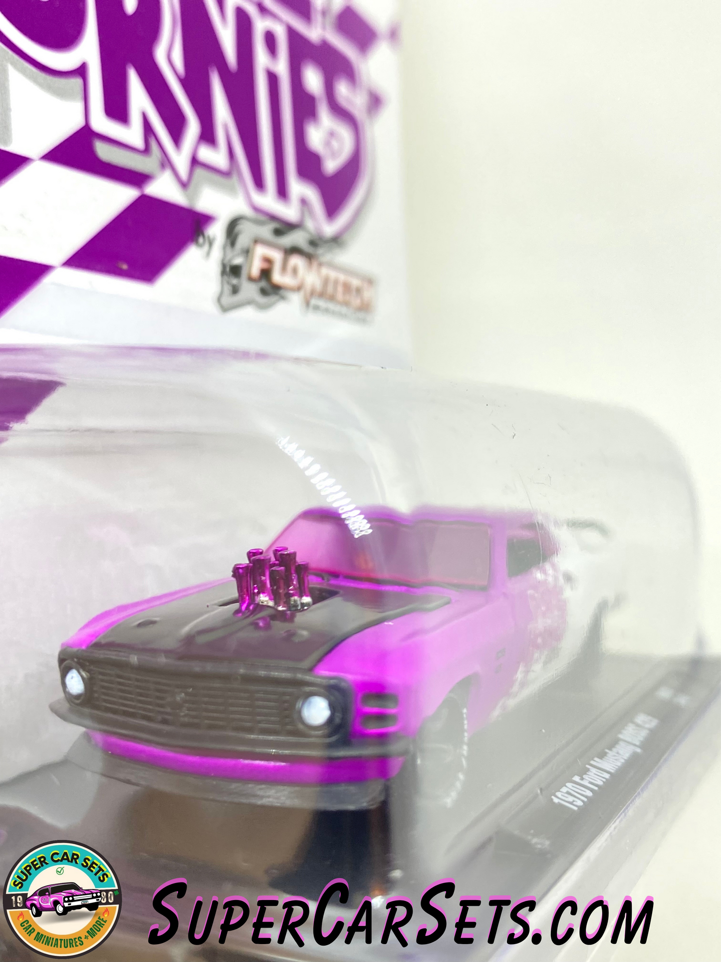 Purple Hornies - 1970 Ford Mustang BOSS 429 made by M2 Machines