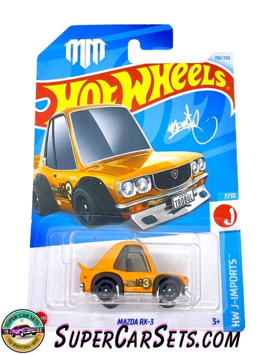 Mazda RX-3 (orange colour) - Hot Wheels HW J-Imports - 2024 (7/10) (156/250)