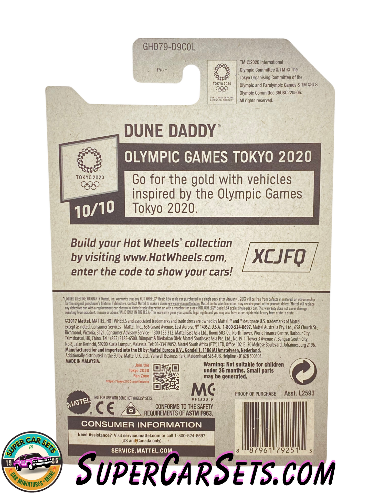 TREASURE HUNT - Hot Wheels Tokyo 2020 Olympic Games (10/10) - Dune Daddy