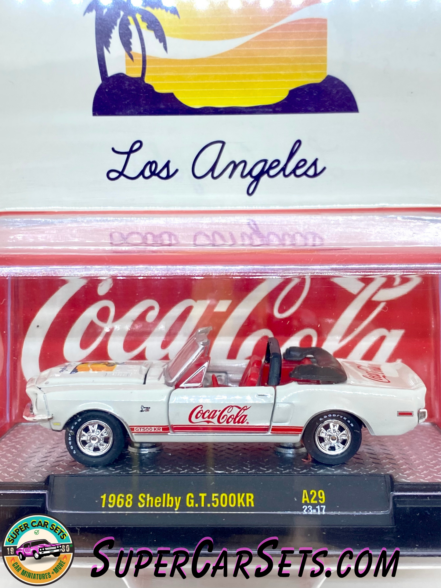 Coca-cola - 1968 Shelby G.T. 500KR A29 by M2 Machines