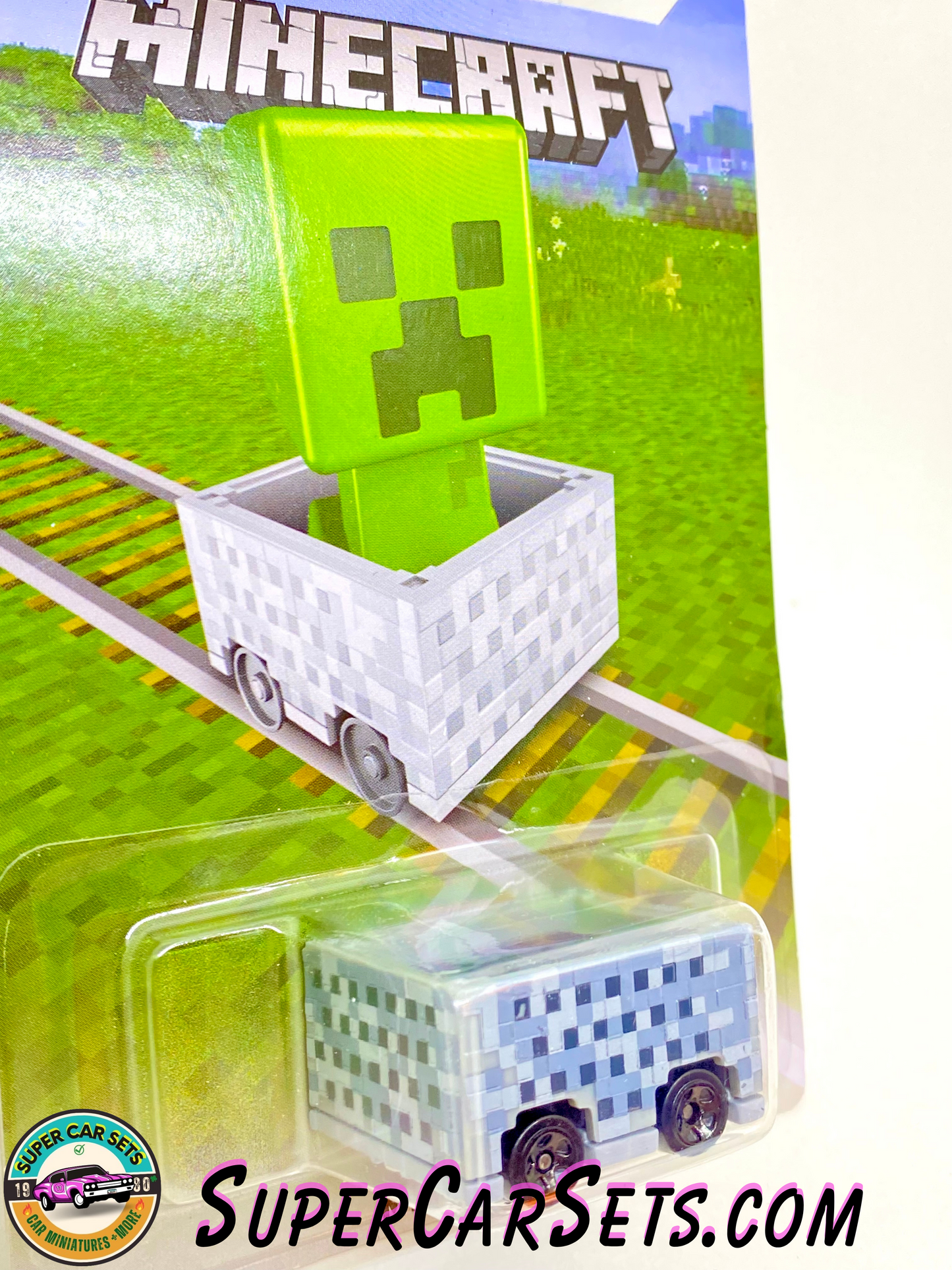 Hot Wheels - Minecraft - Minecart (Creeper)