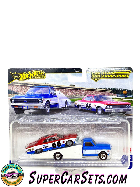 66 Chevelle + ’72 Chevy Ramp Truck - Hot Wheels Team Transport (#64)