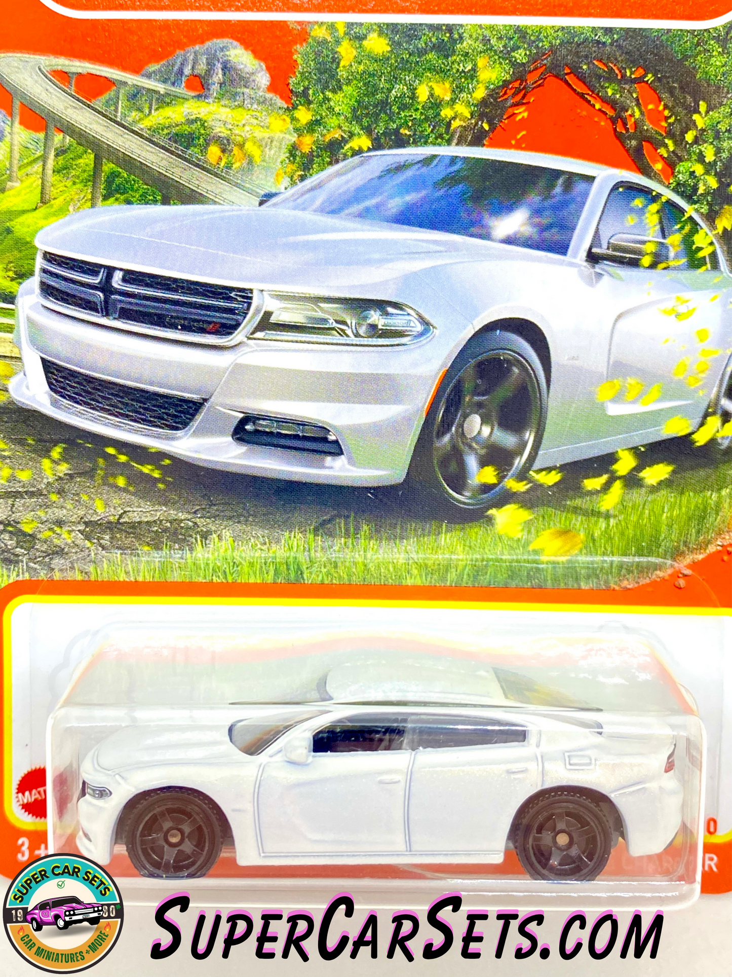 18 Dodge Charger (white colour) (81/100) - Matchbox