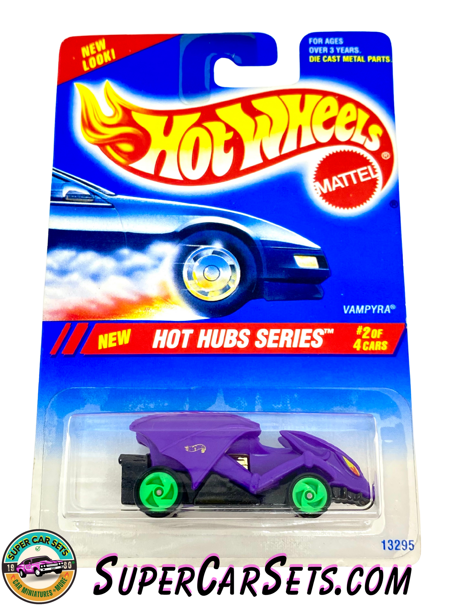 Hot Wheels (VINTAGE) (Year launched 1995) - Hot Hubs Series (2/4) (#13295) - Vampyra