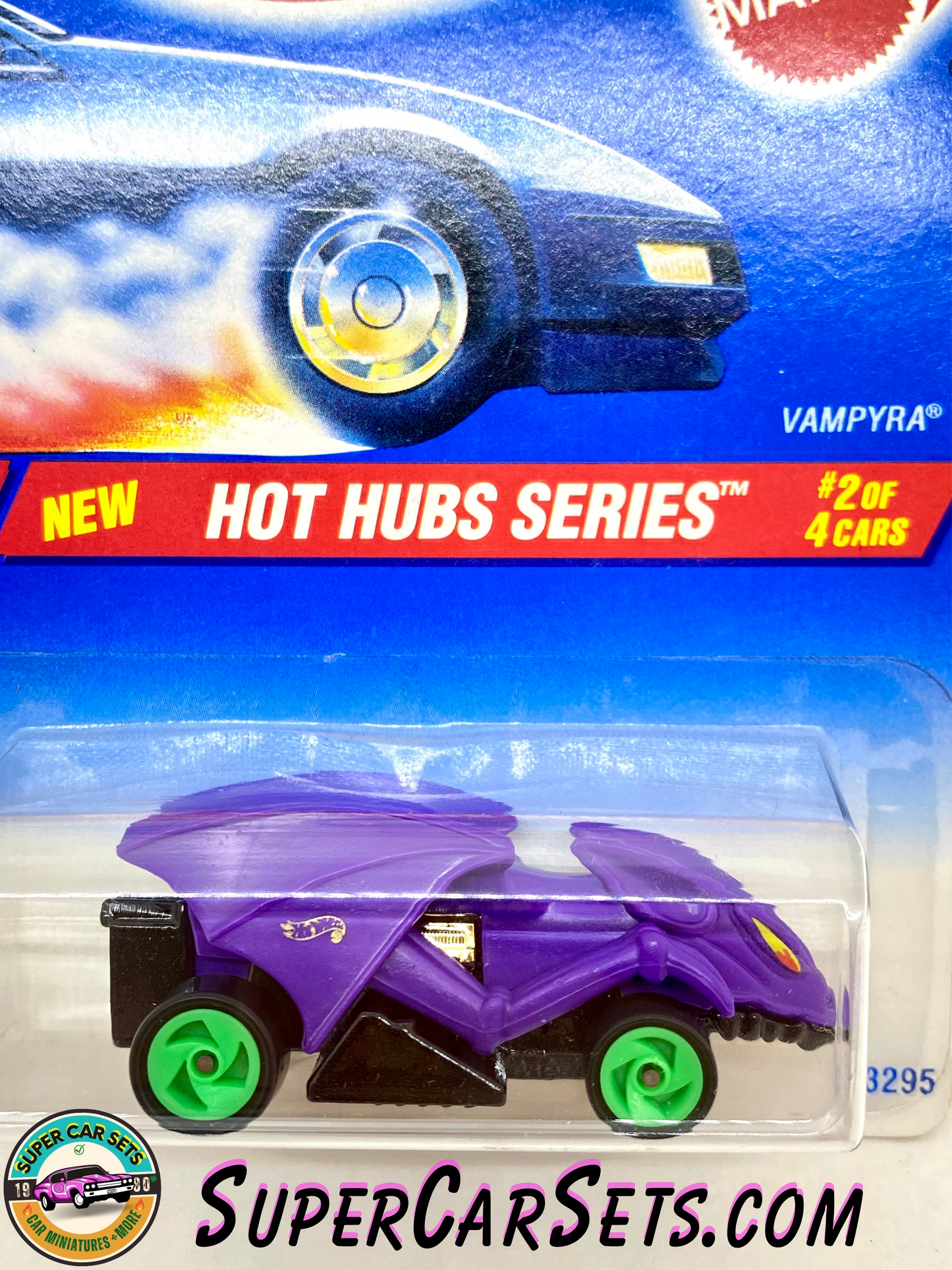 Hot Wheels (VINTAGE) (Year launched 1995) - Hot Hubs Series (2/4) (#13295) - Vampyra