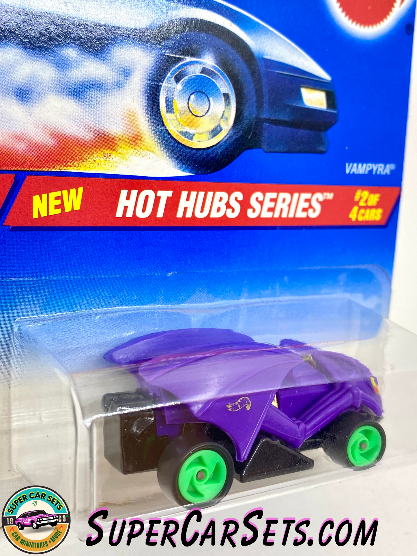 Hot Wheels (VINTAGE) (Year launched 1995) - Hot Hubs Series (2/4) (#13295) - Vampyra