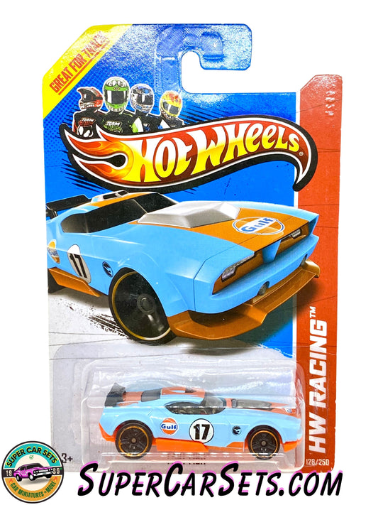 Fast Fish (Gulf)  (TREASURE HUNT) - Hot Wheels HW Racing 2013 (128/250)