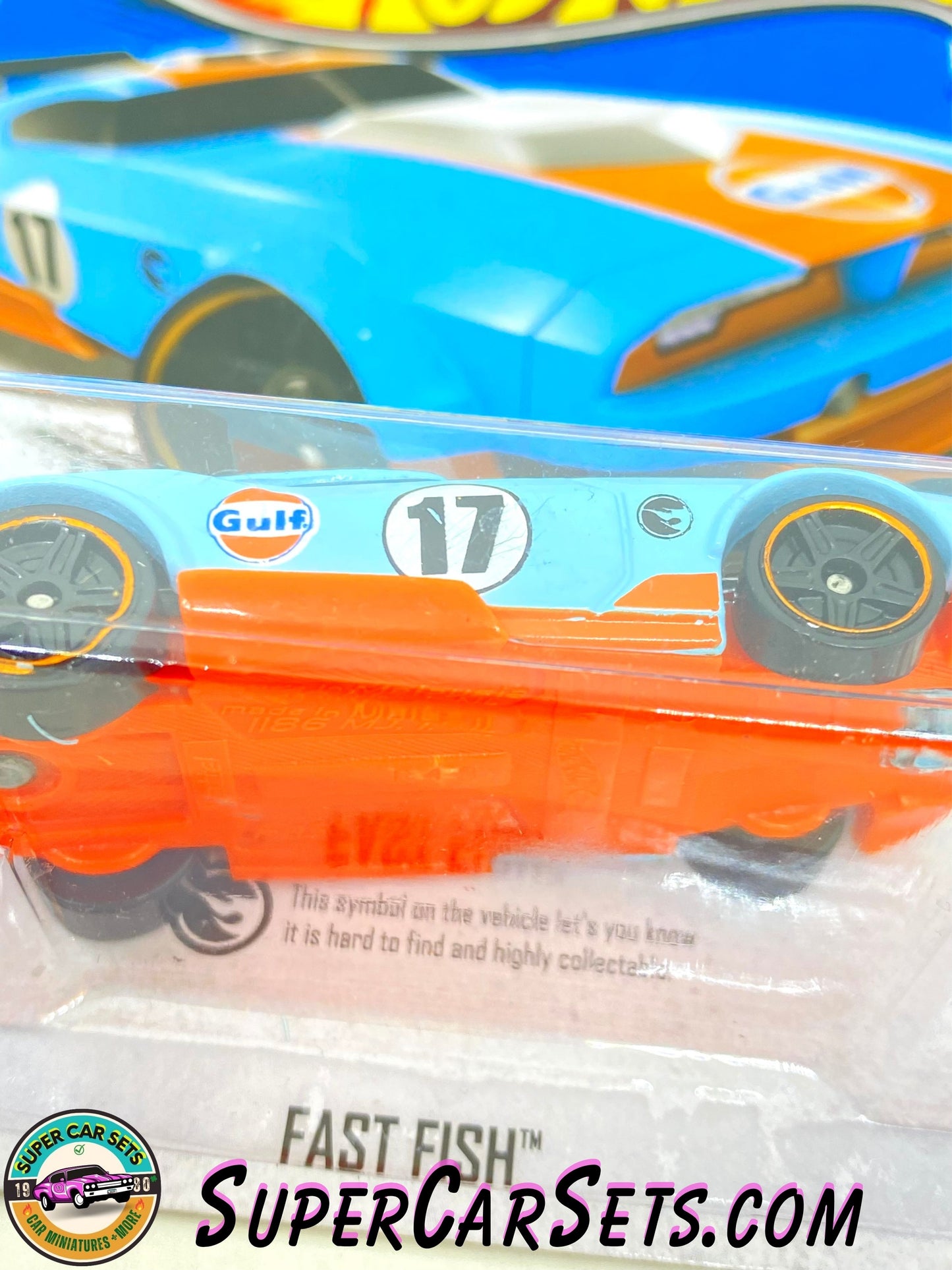 Fast Fish (Gulf)  (TREASURE HUNT) - Hot Wheels HW Racing 2013 (128/250)