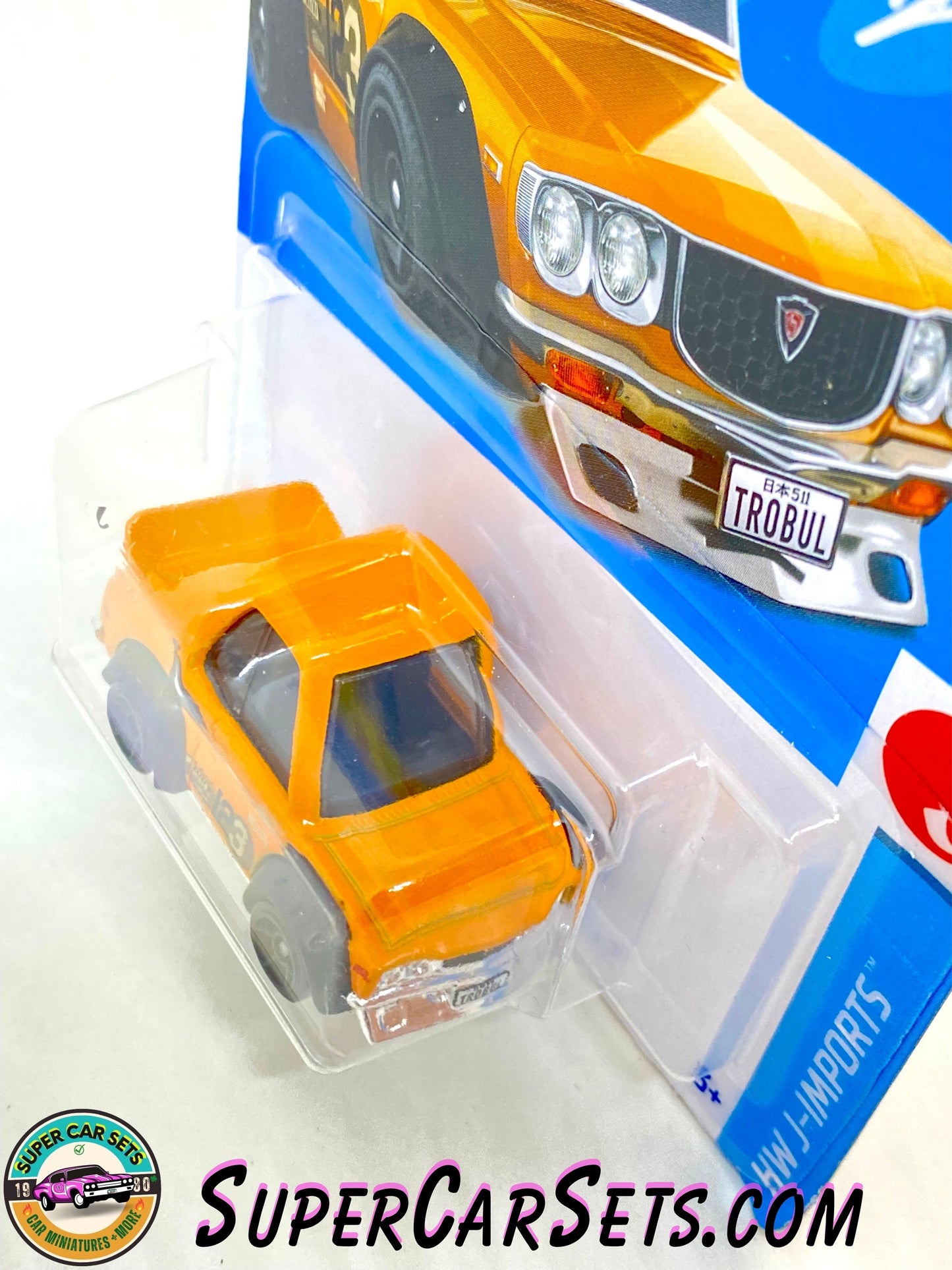 Mazda RX-3 (orange colour) - Hot Wheels HW J-Imports - 2024 (7/10) (156/250)